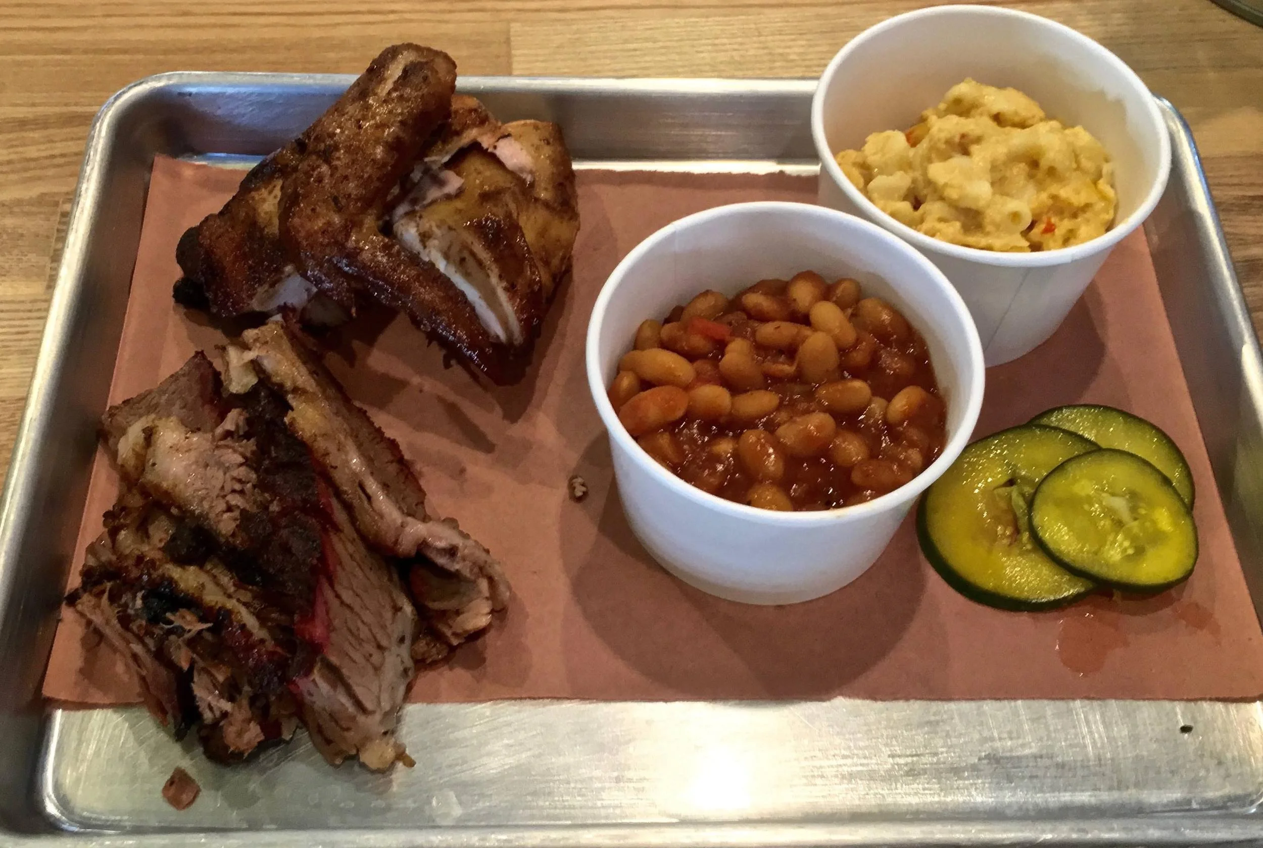 another two meat plate and sides