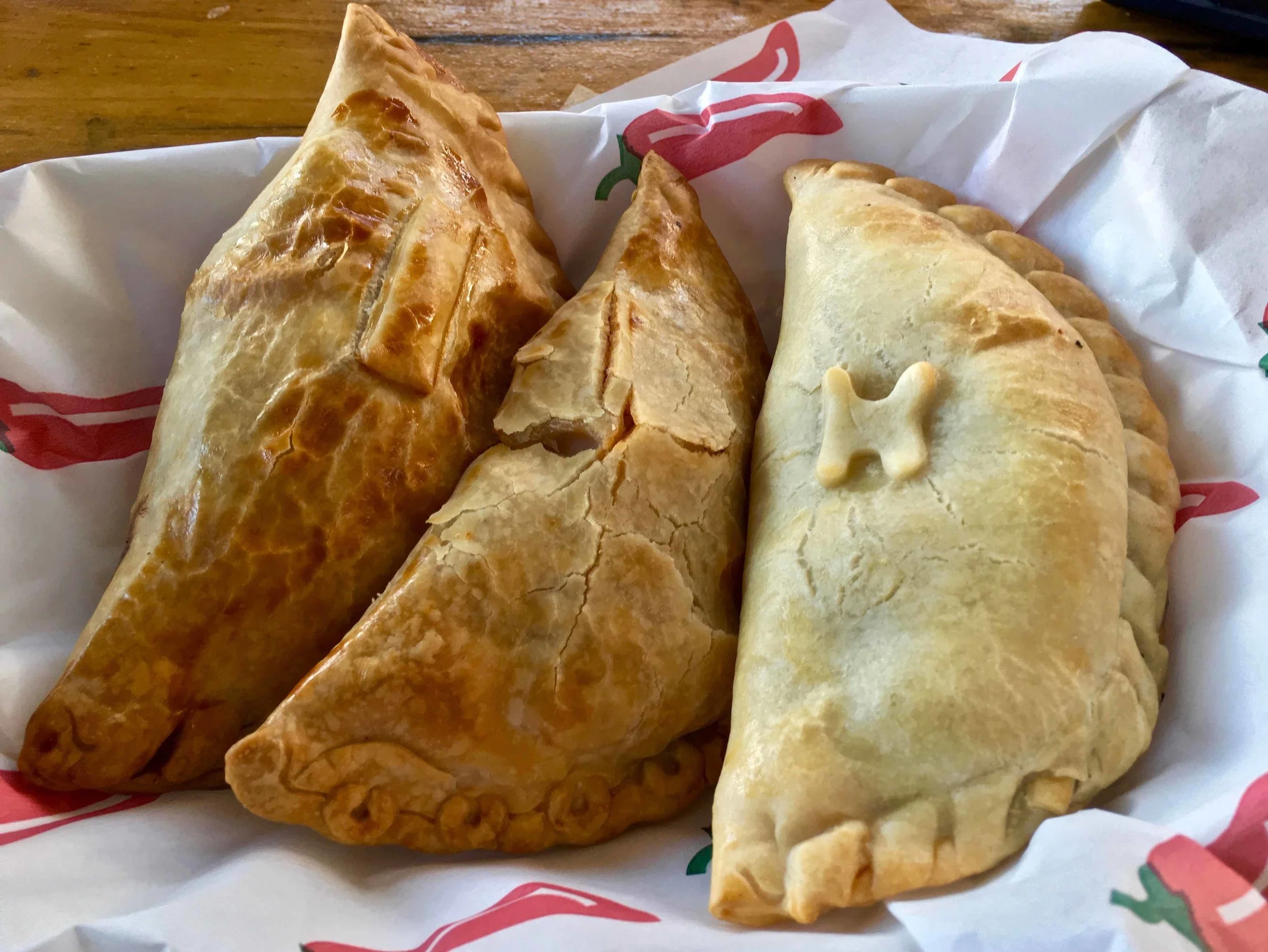 empanadas from Nucha food truck