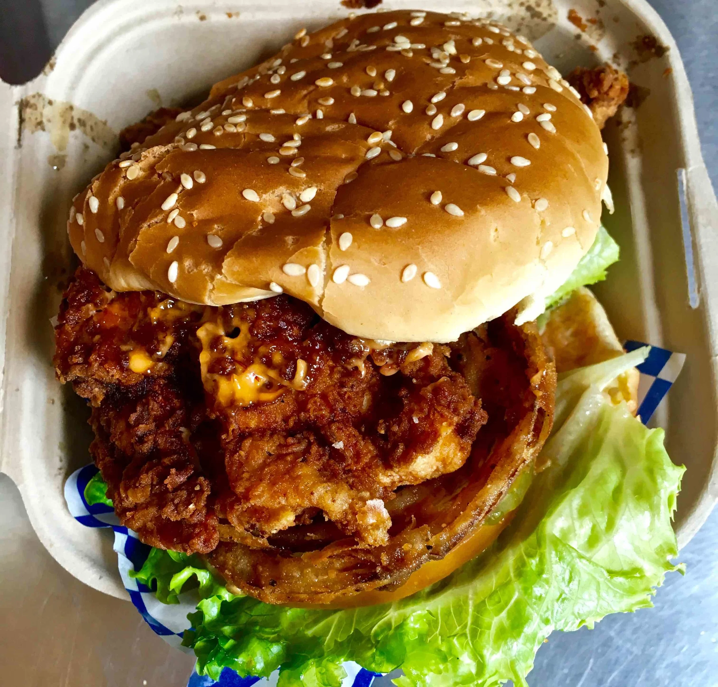 fried chicken sandwich