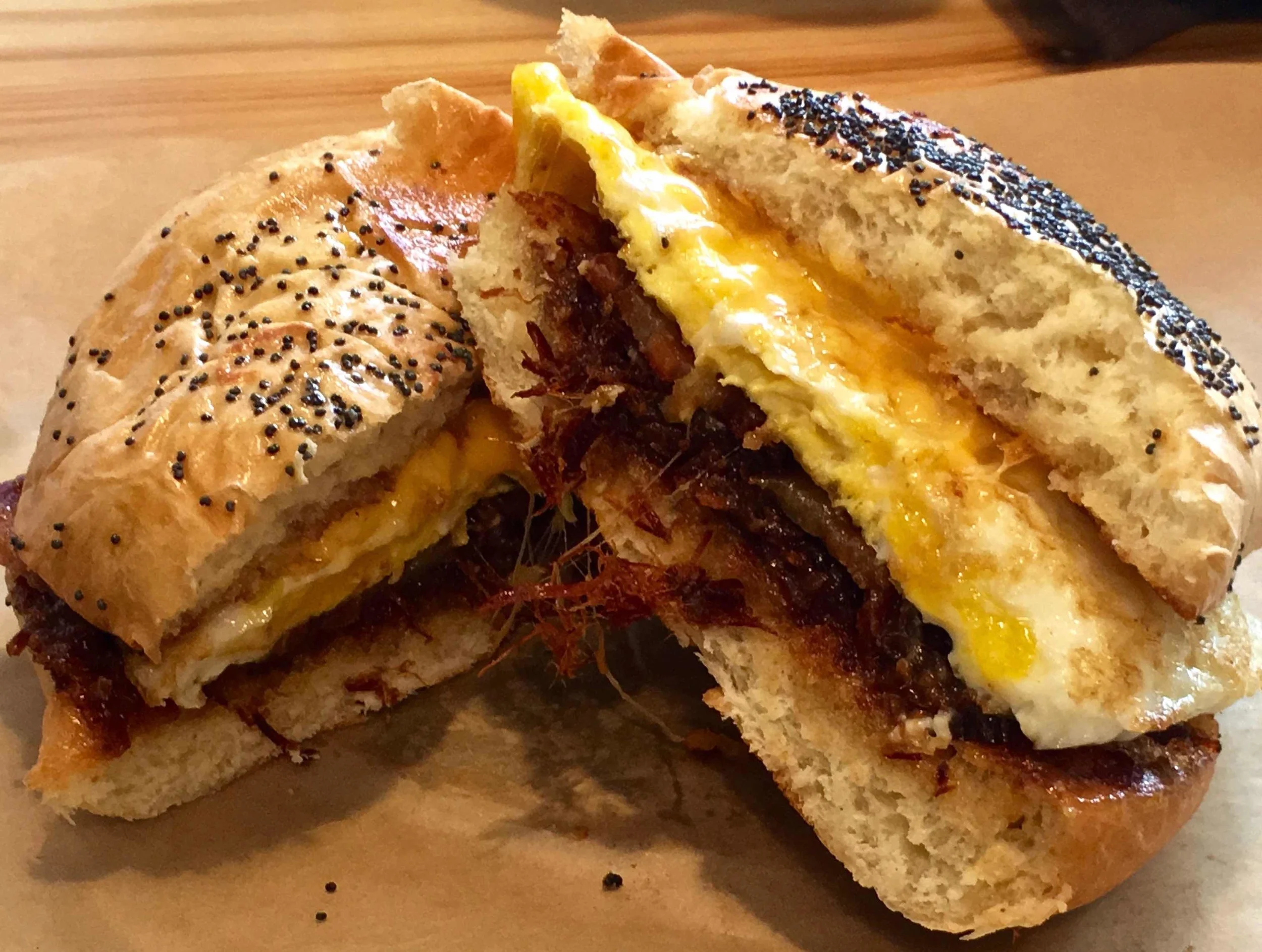 the breakfast sandwich