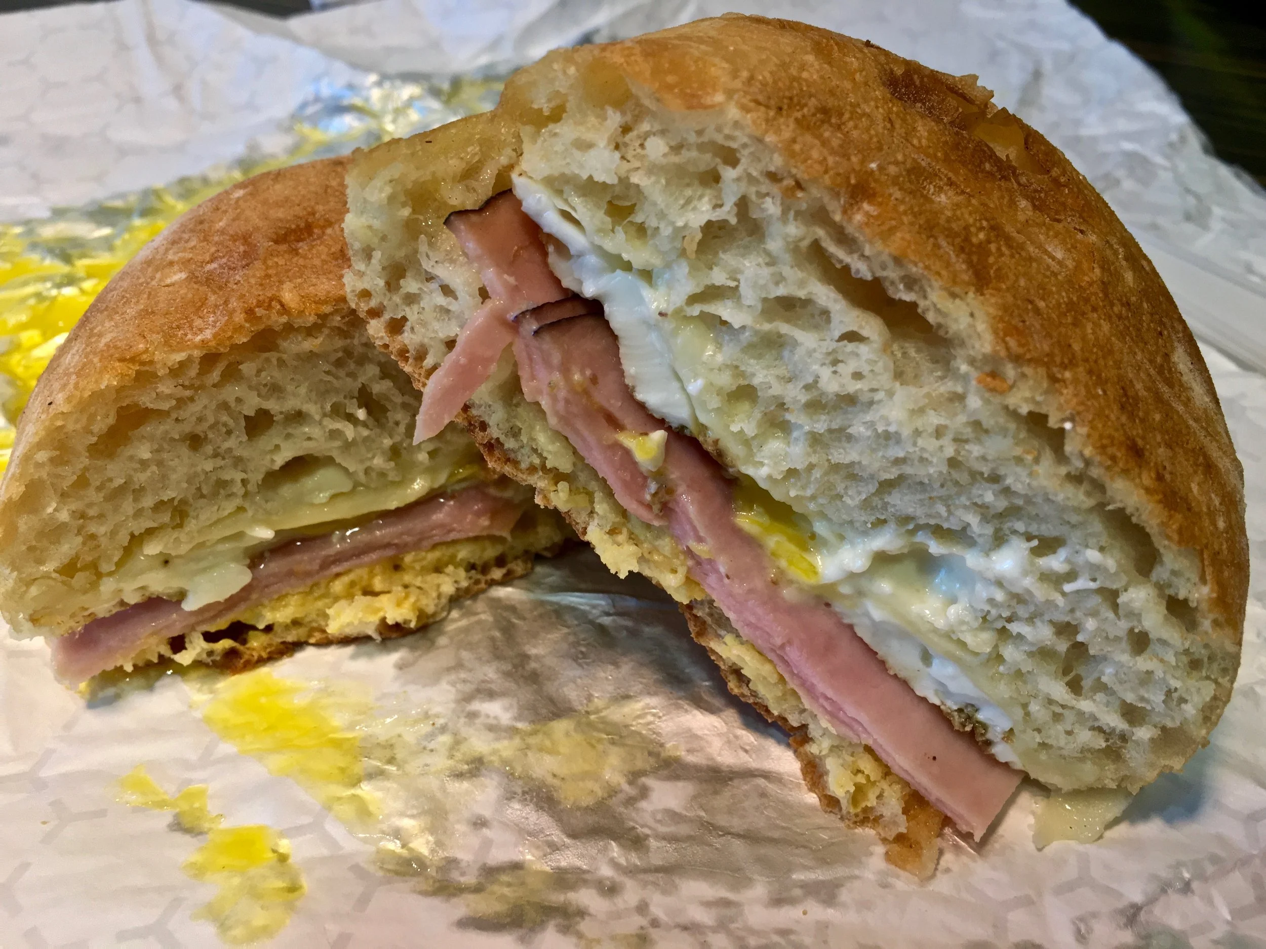 croque madame breakfast sandwich