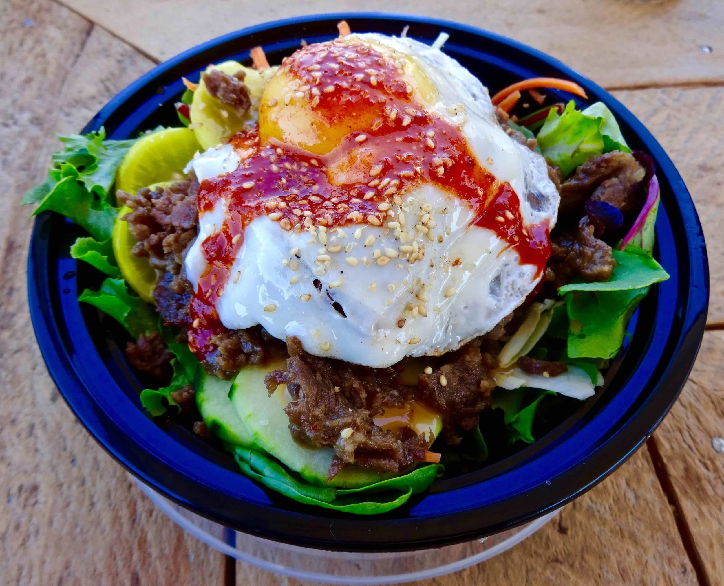 korean salad bowl