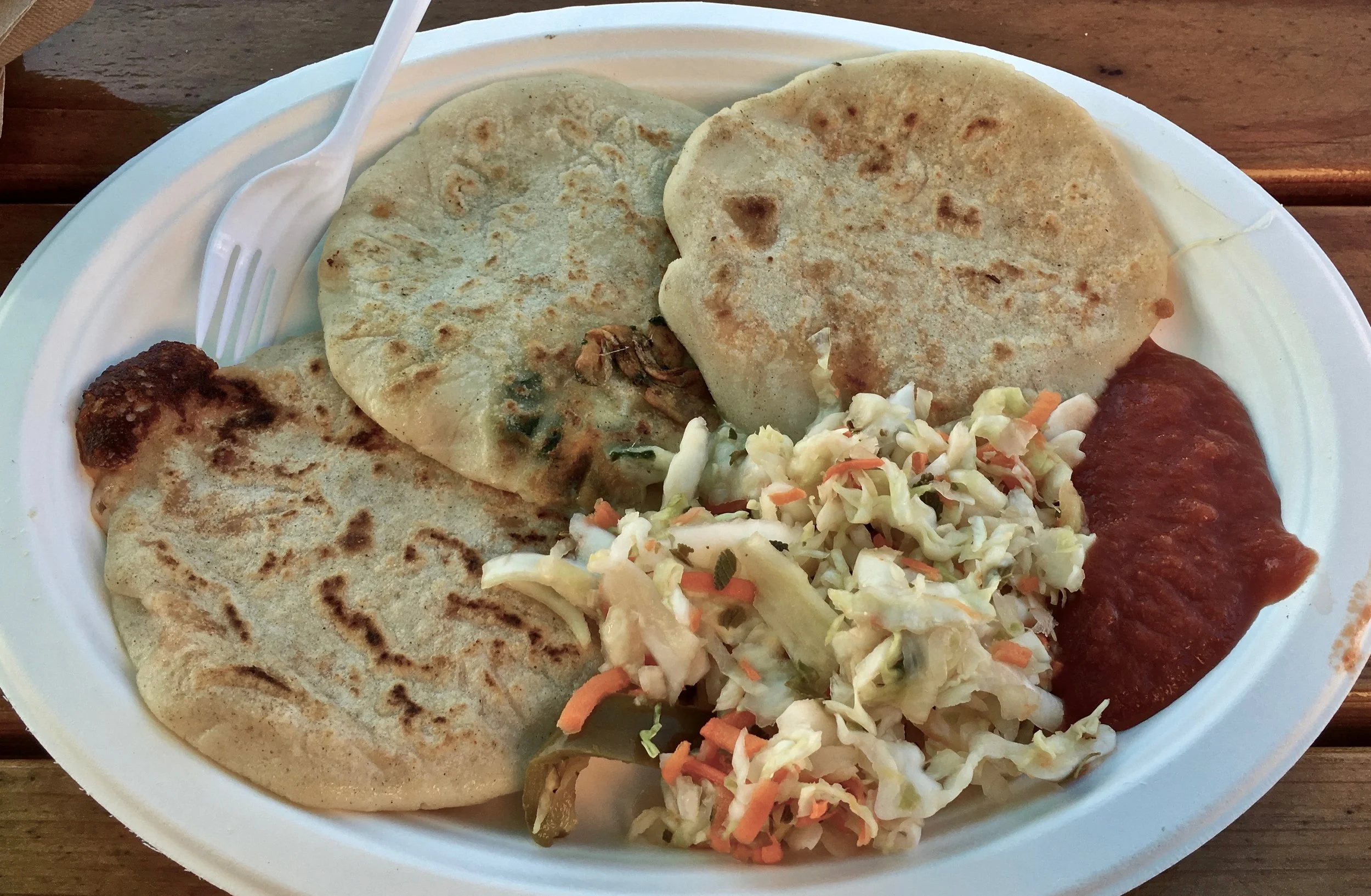 pupusa plate