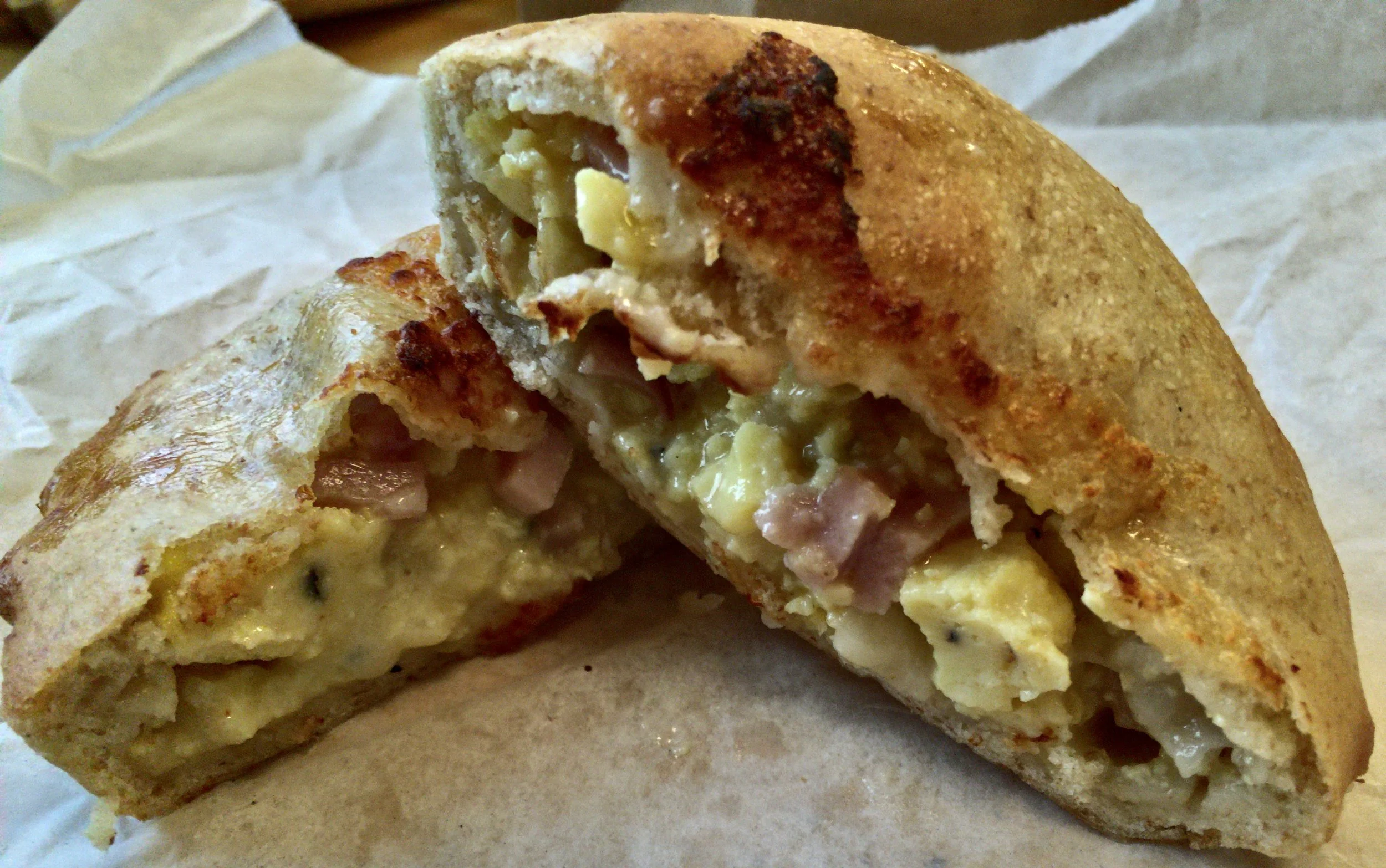 ham, egg and cheese pie