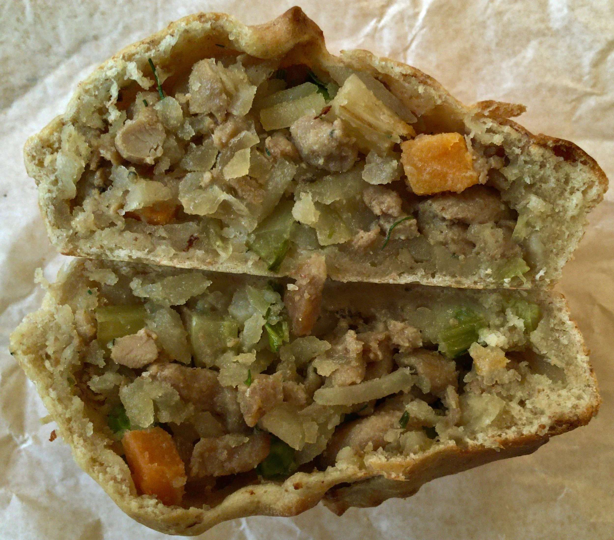 chicken and potato pie