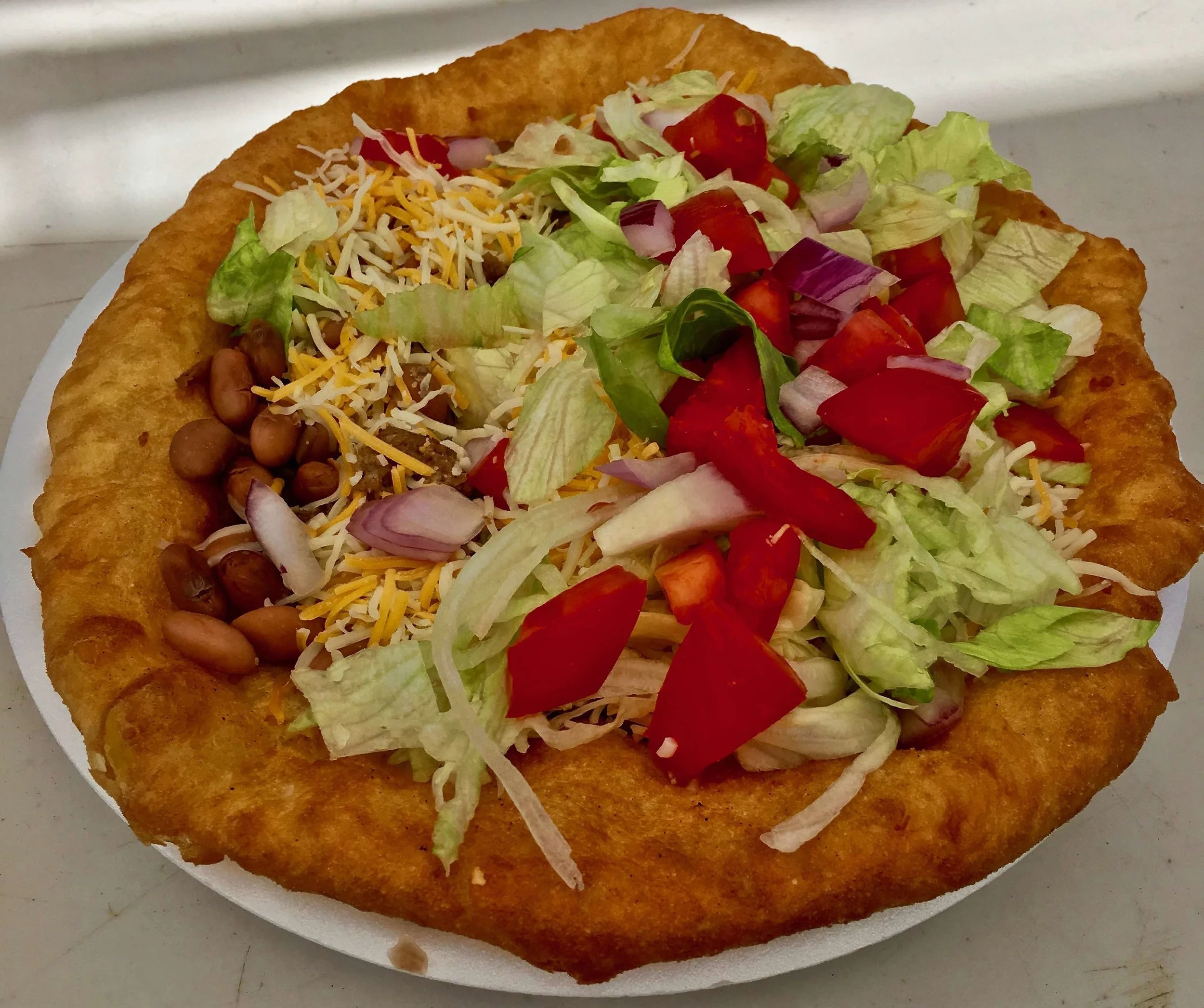 sort of food truck quick bite indian tacos?