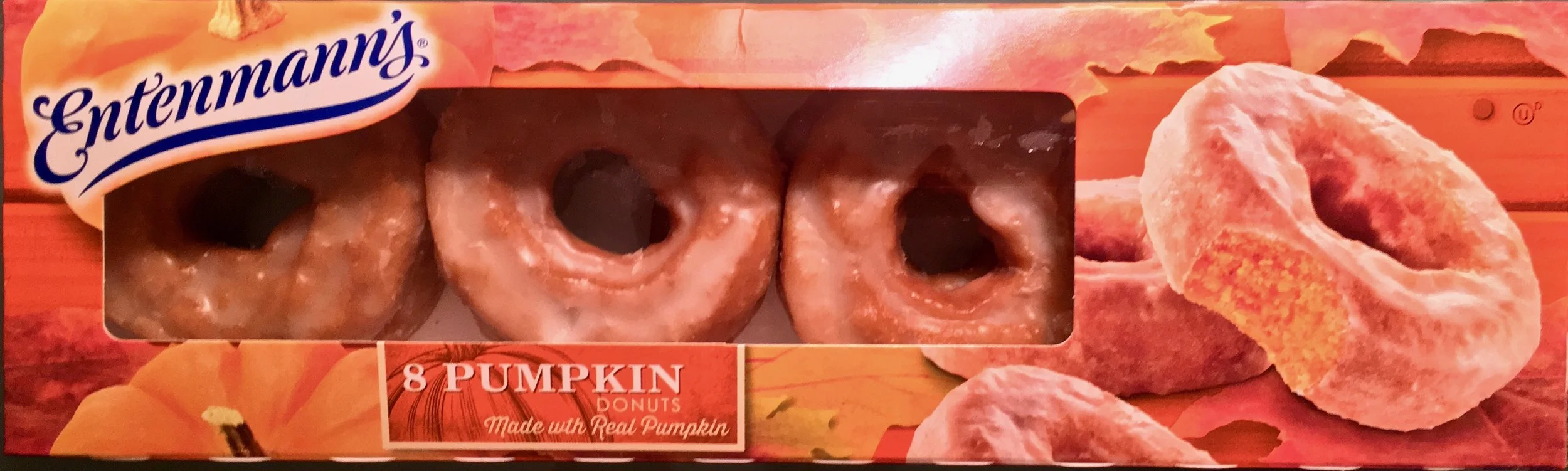 Entenmann's pumpkin donuts