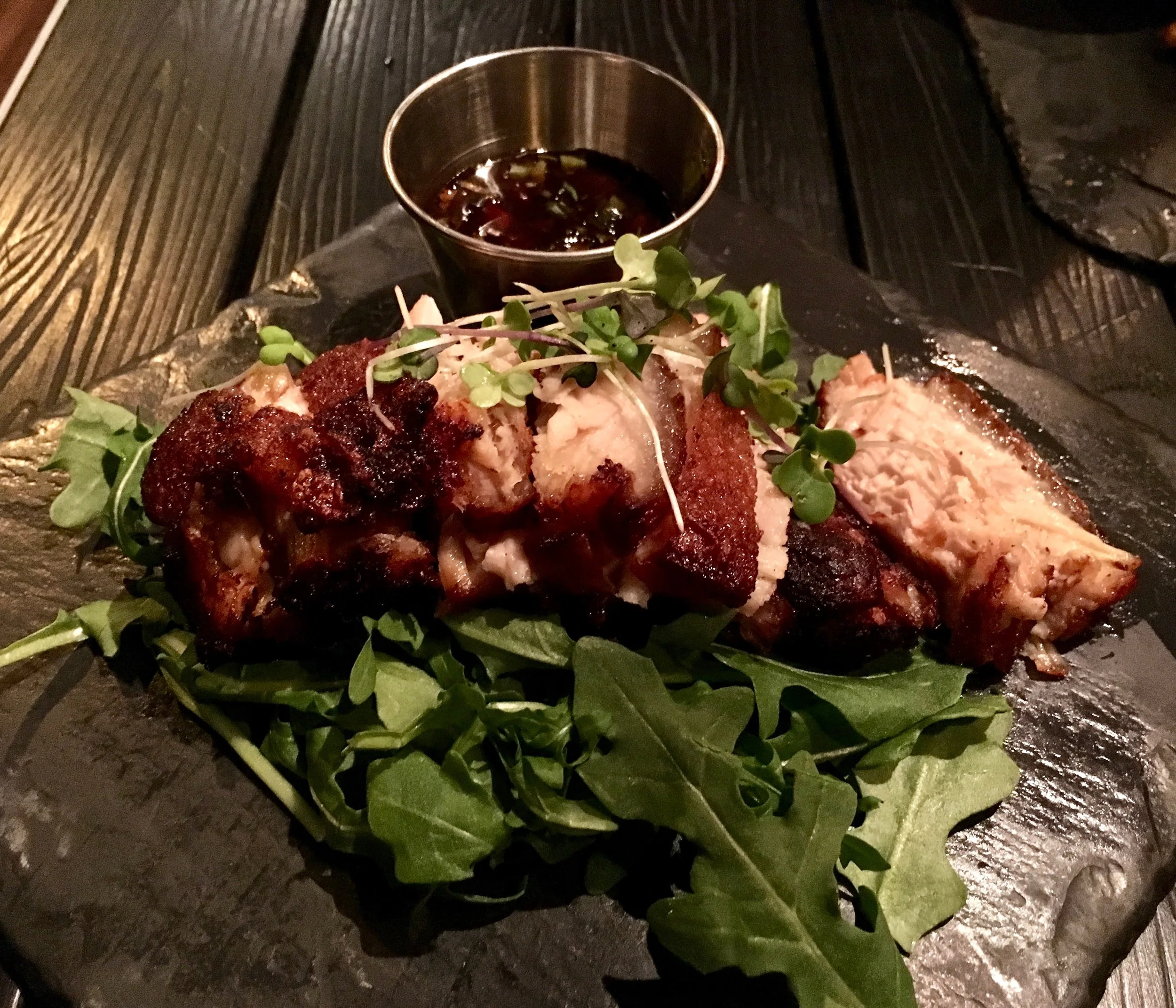 braised pork belly $12