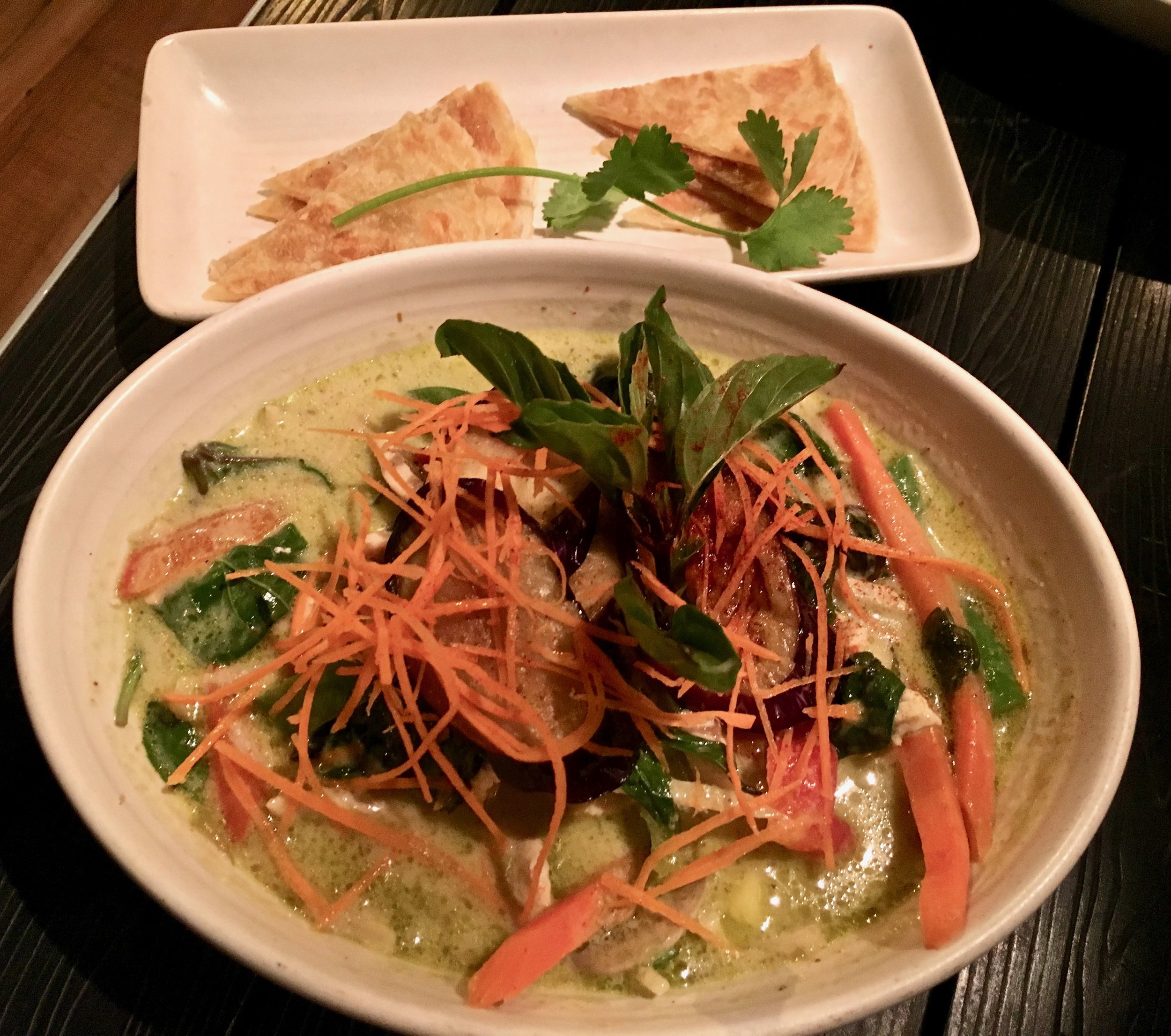 green curry chicken $13