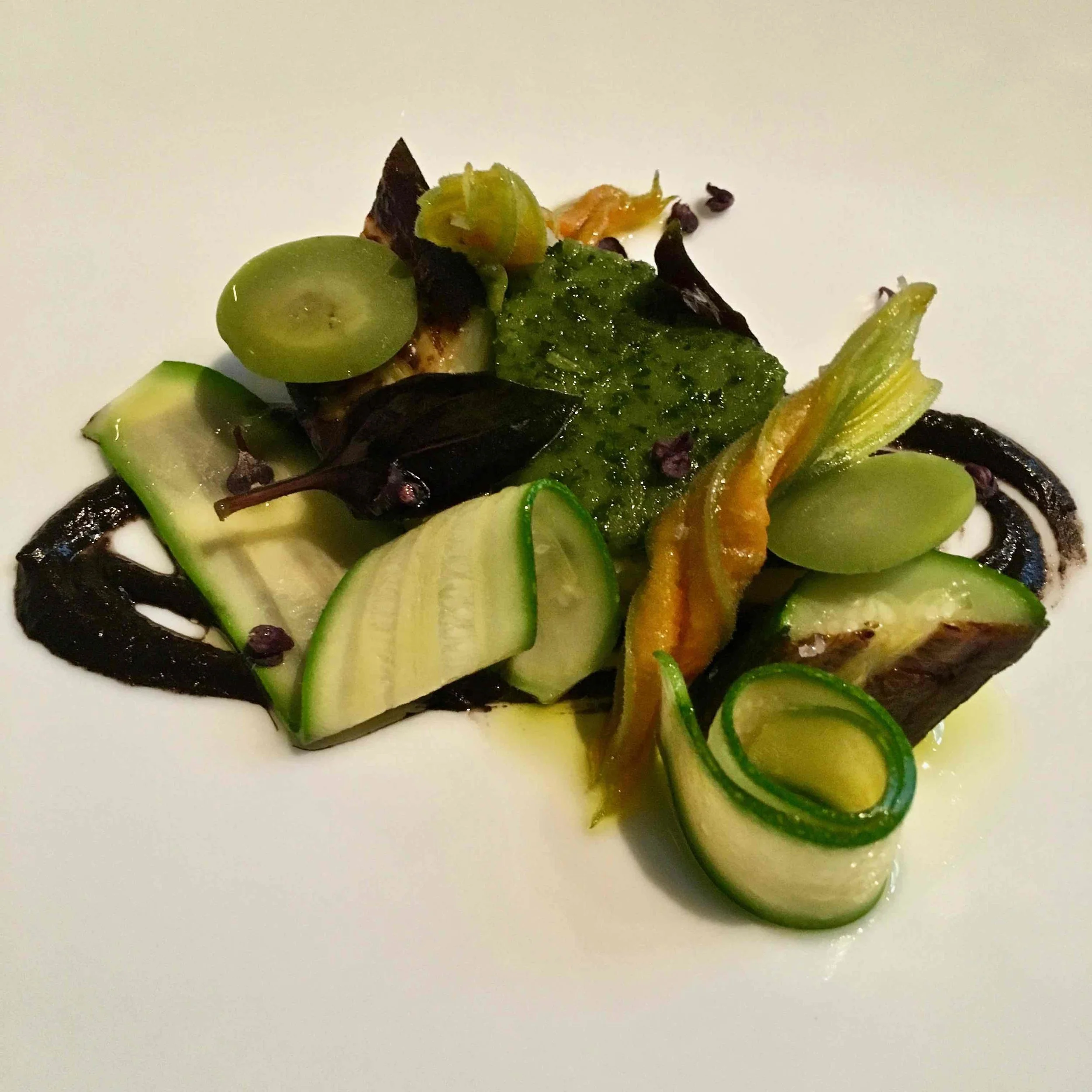 summer squash salad