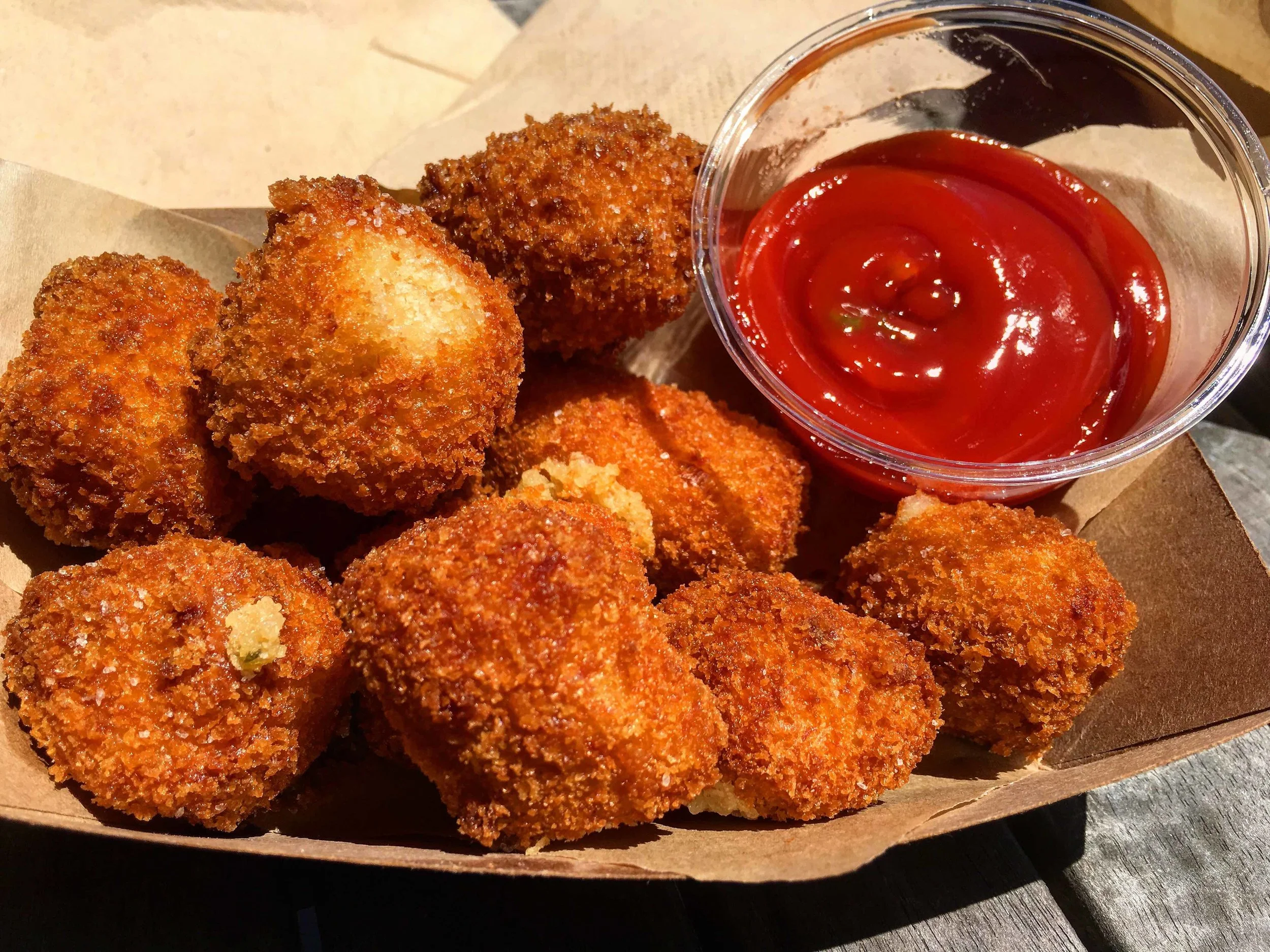 cheddar scallion "tater tots"