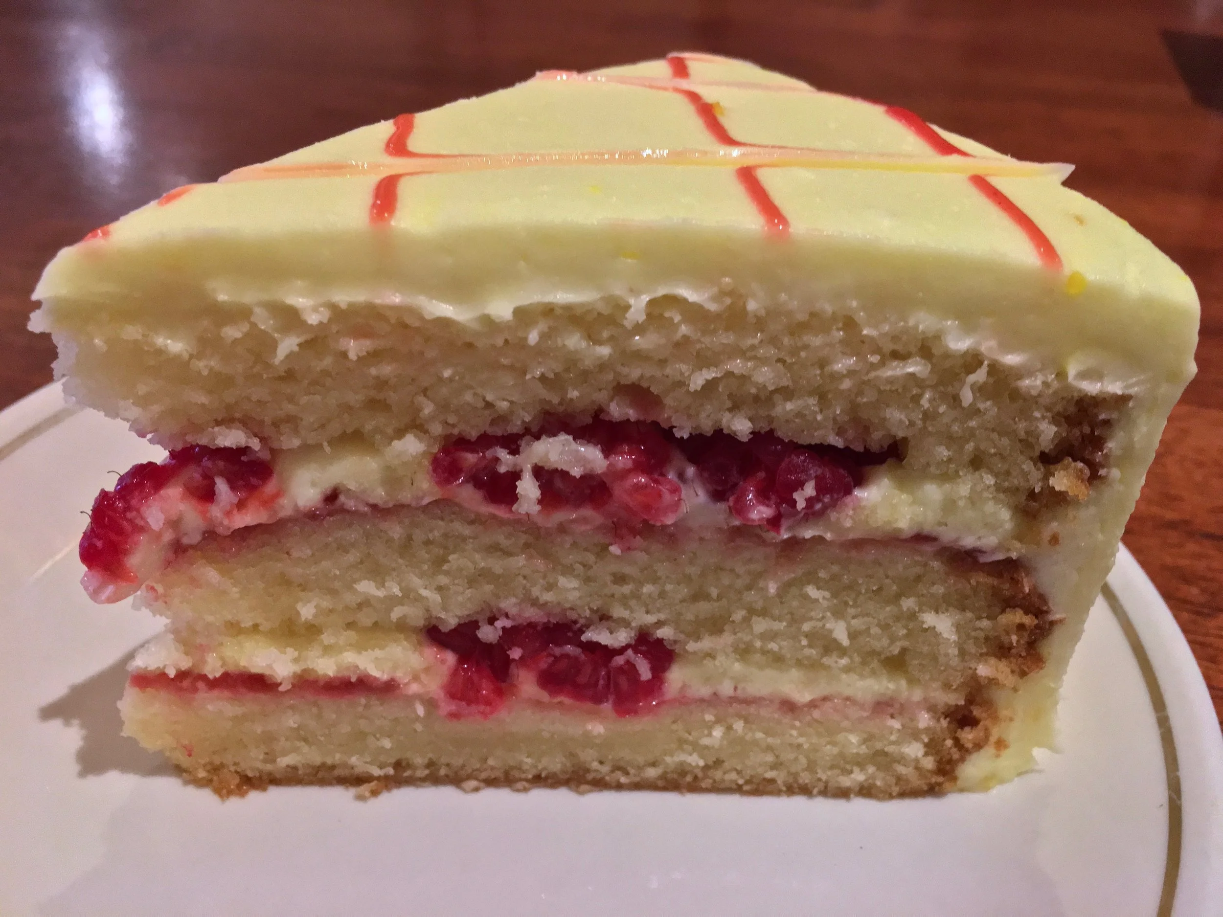 raspberry lemon cake