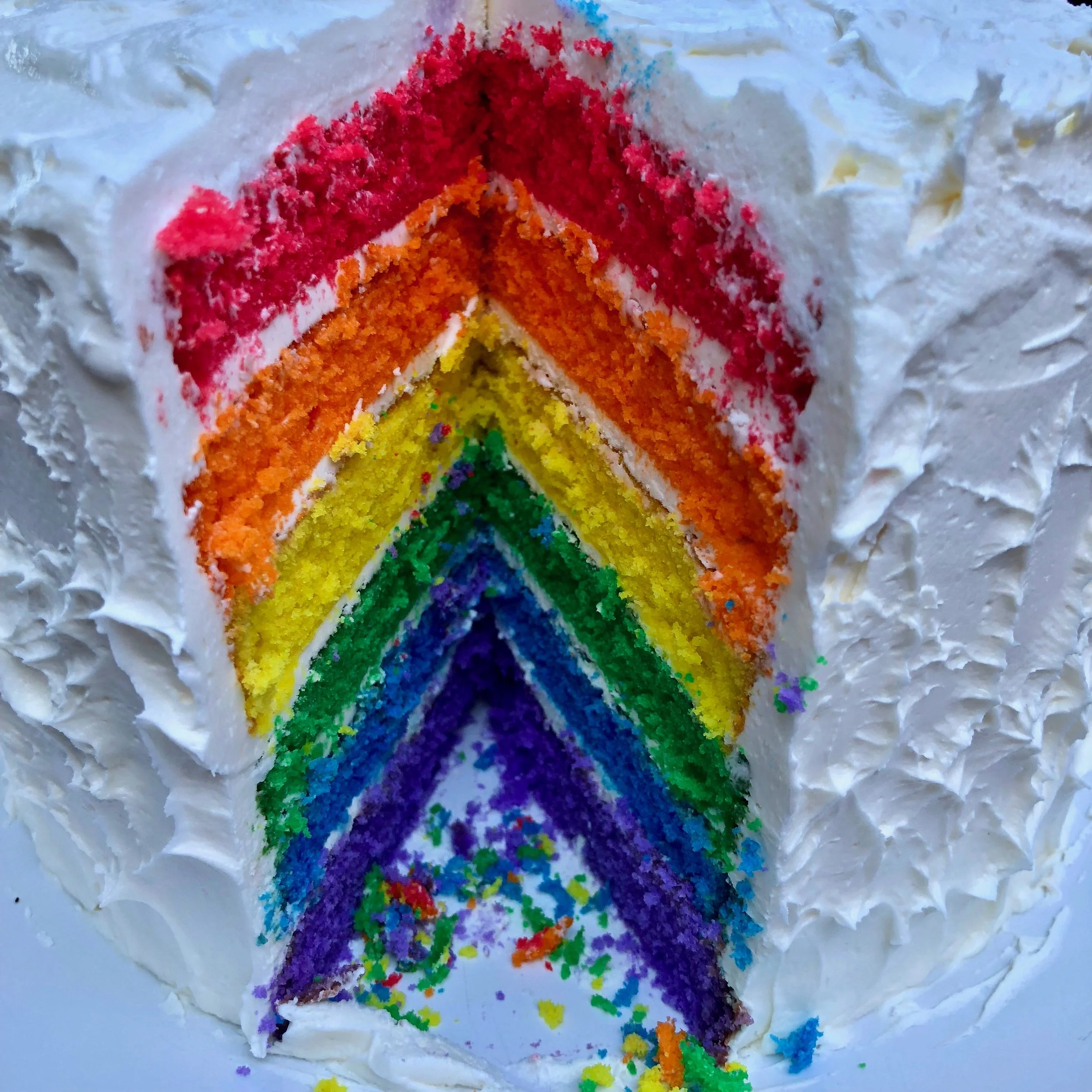 rainbow cake
