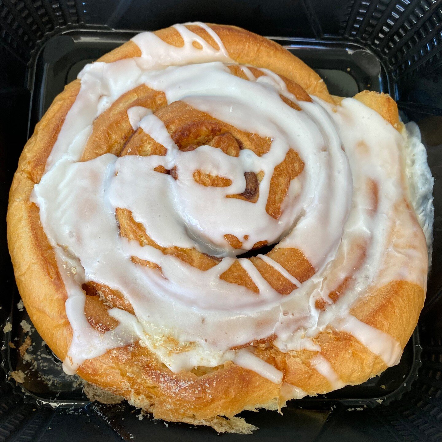 plus a #cinnamonroll as big as your head and #carrotcake gotta have #dessert eats for the road #sweets #pastry #cake #cinnamon #butte #montana