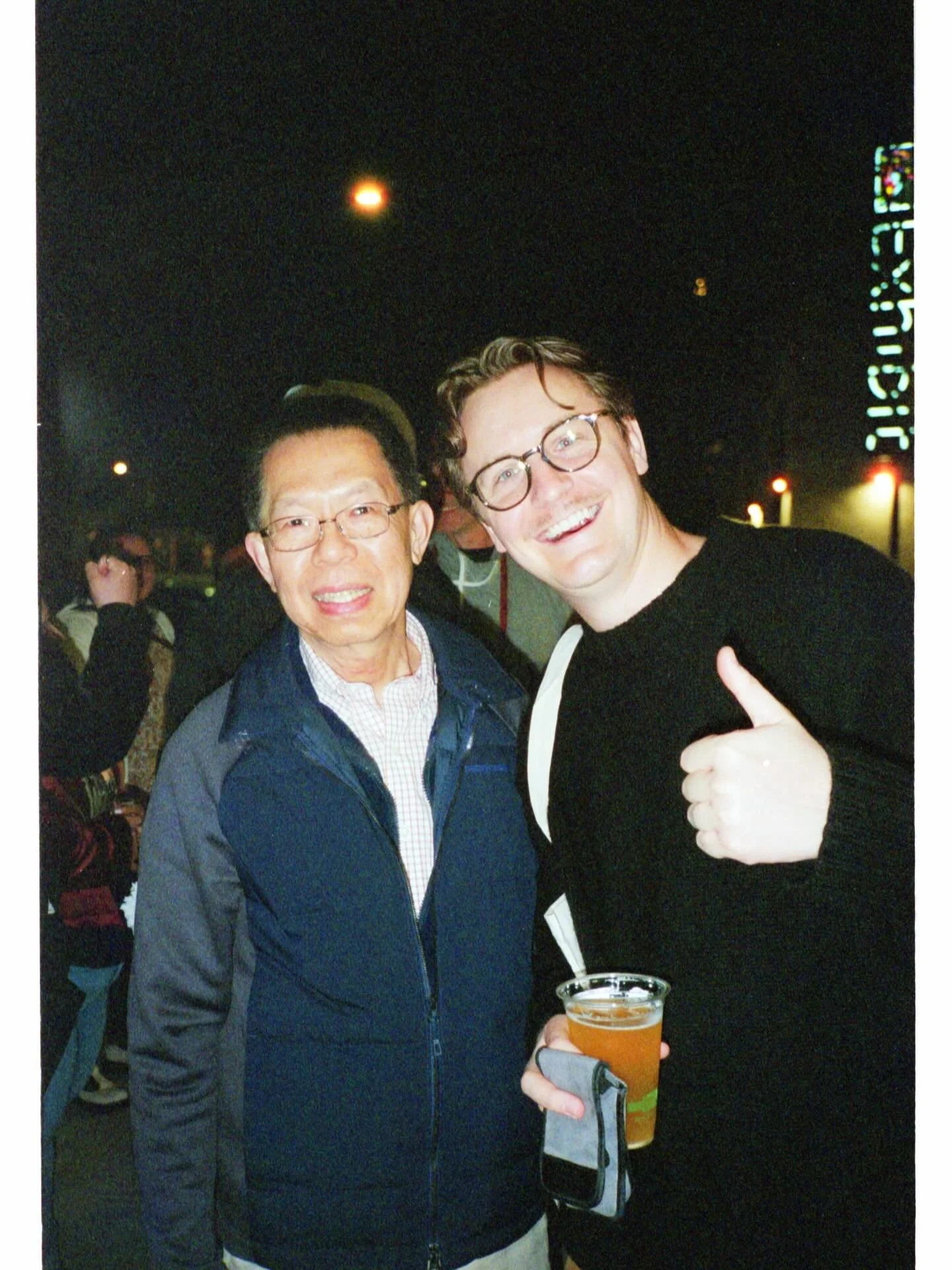 The goat and I @fotoexpressfilm. 
Submitted my photo to the exhibit. 
Was v fun to be a part of this.
You can buy it at @empire7studios for $75 if you want.