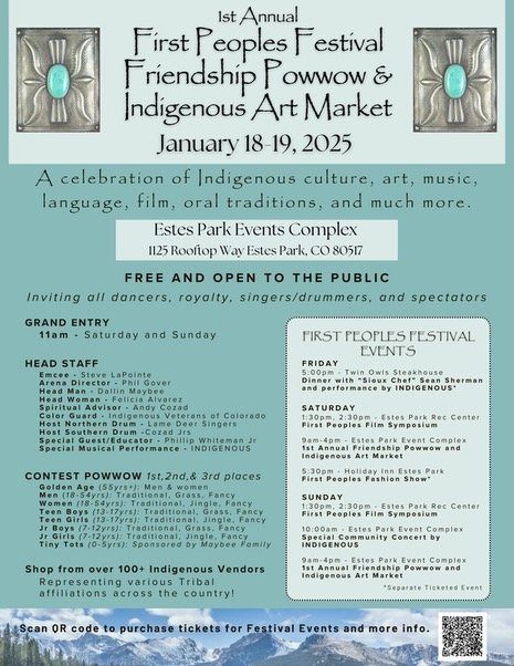 First Peoples Pow wow- Estes Park
