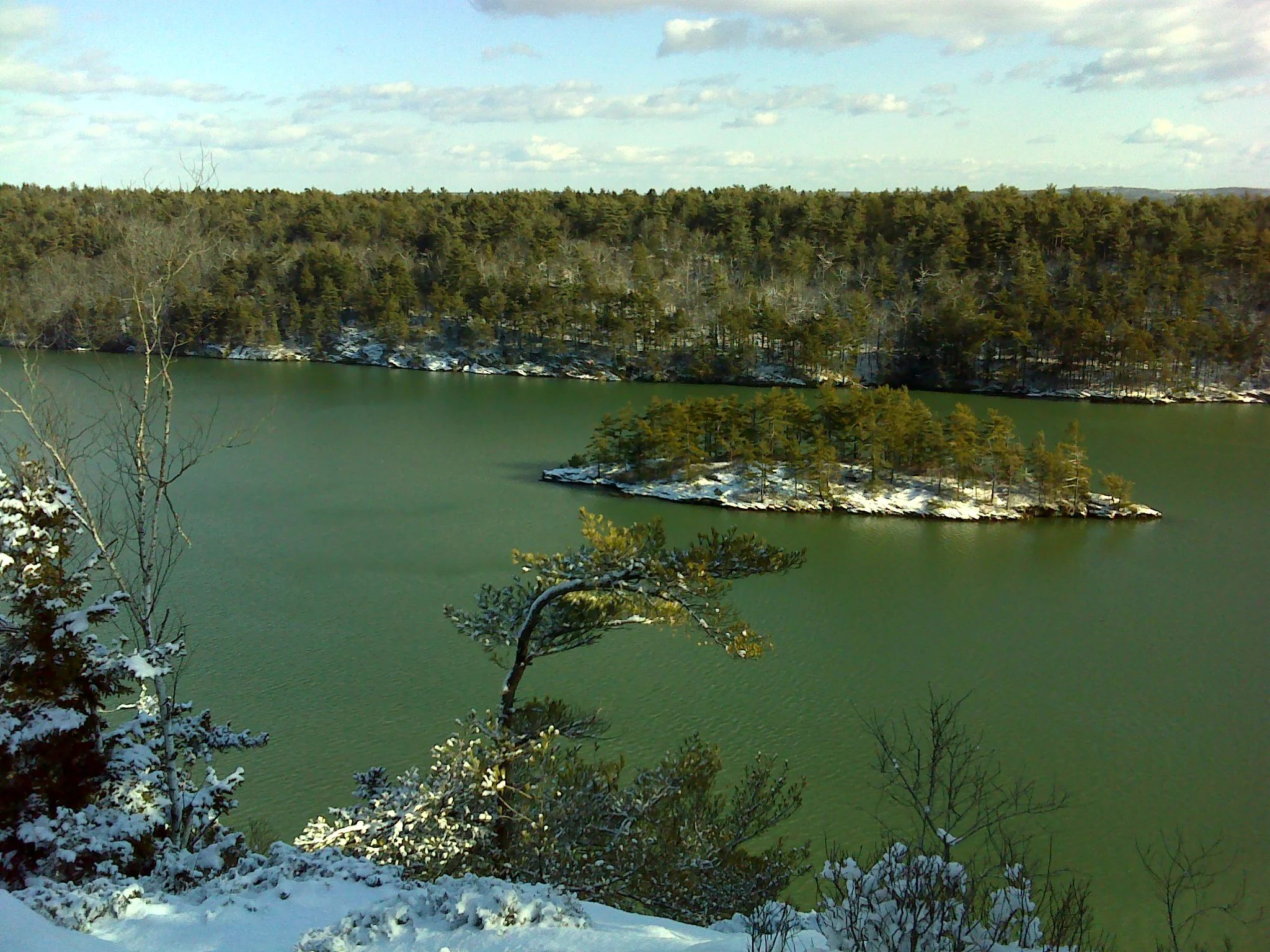 Long Reach from Harpswell Cliffs