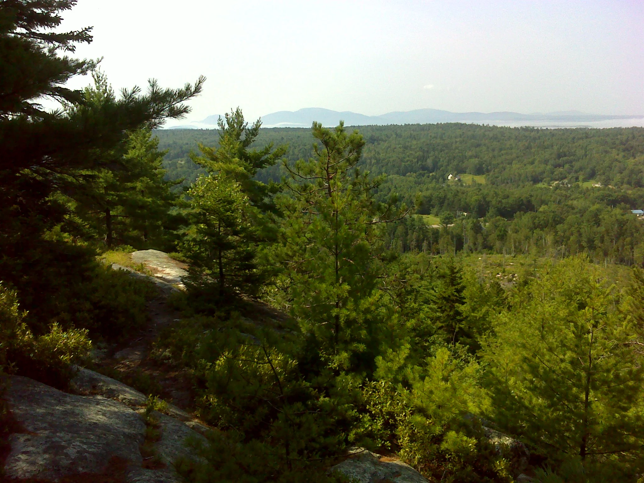 Mount Desert Island from Baker Hill