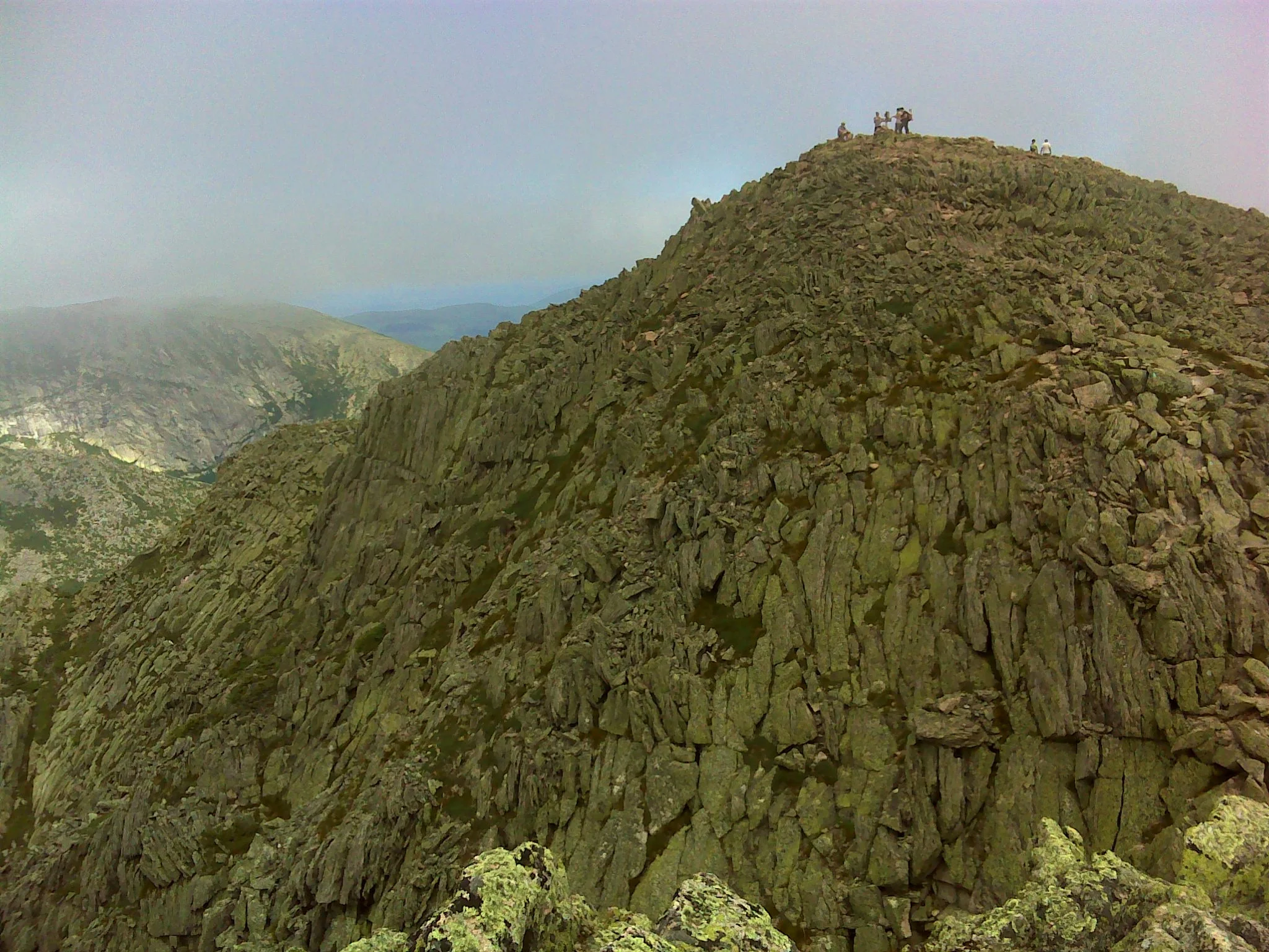 Pamola Peak from the Knife Edge