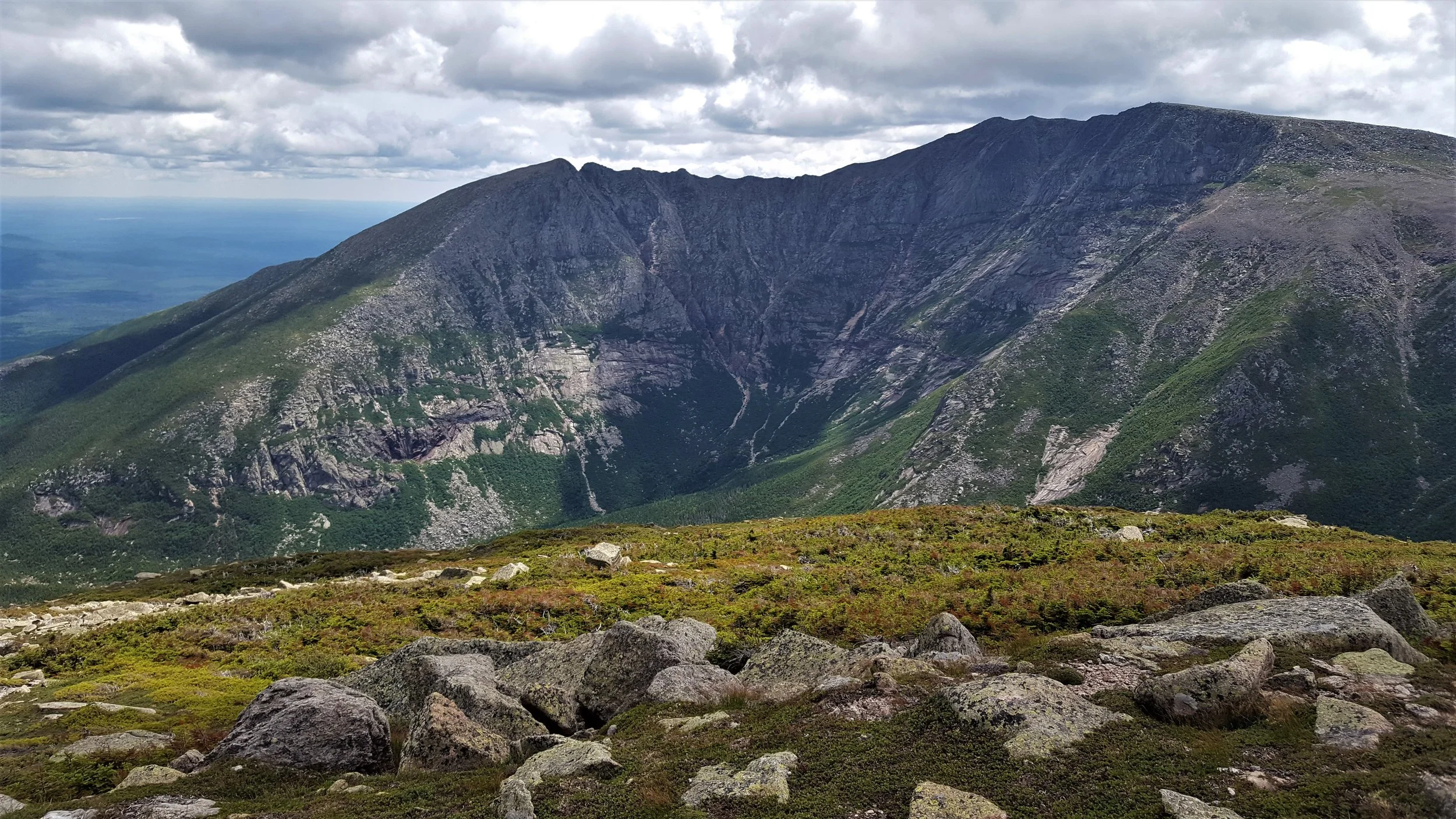 Katahdin from the top of Hamlin Ridge