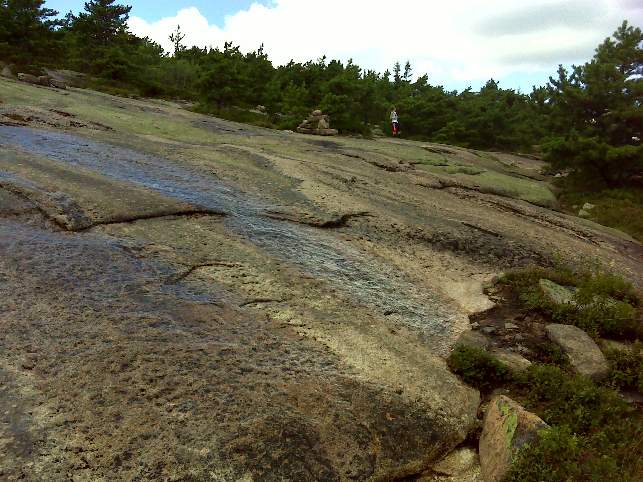 One of the slabs