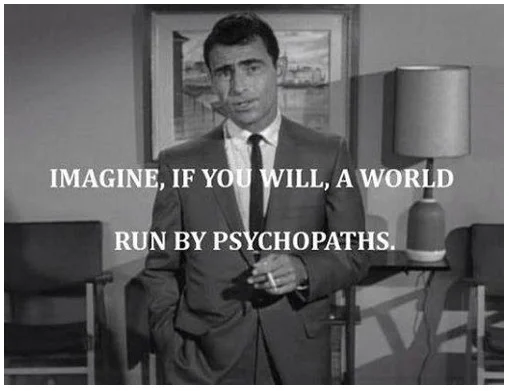 Related posting on this site: Psychopaths