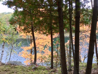 A wonderful walk in Frontenac Park.