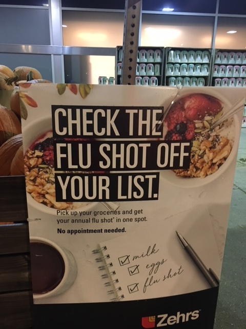 A medical procedure …. at the grocery store?? Whaaaaattttttt??????