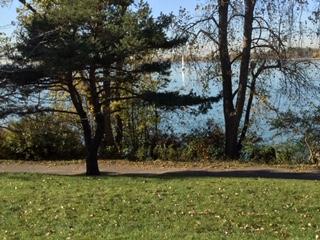 Yeah, that’s a sailboat out there. Though you can barely see it…