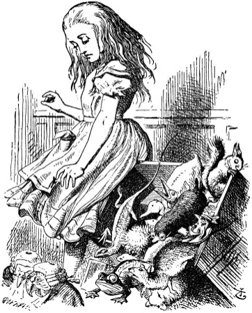John Tenniel Illustration for the first Edition
