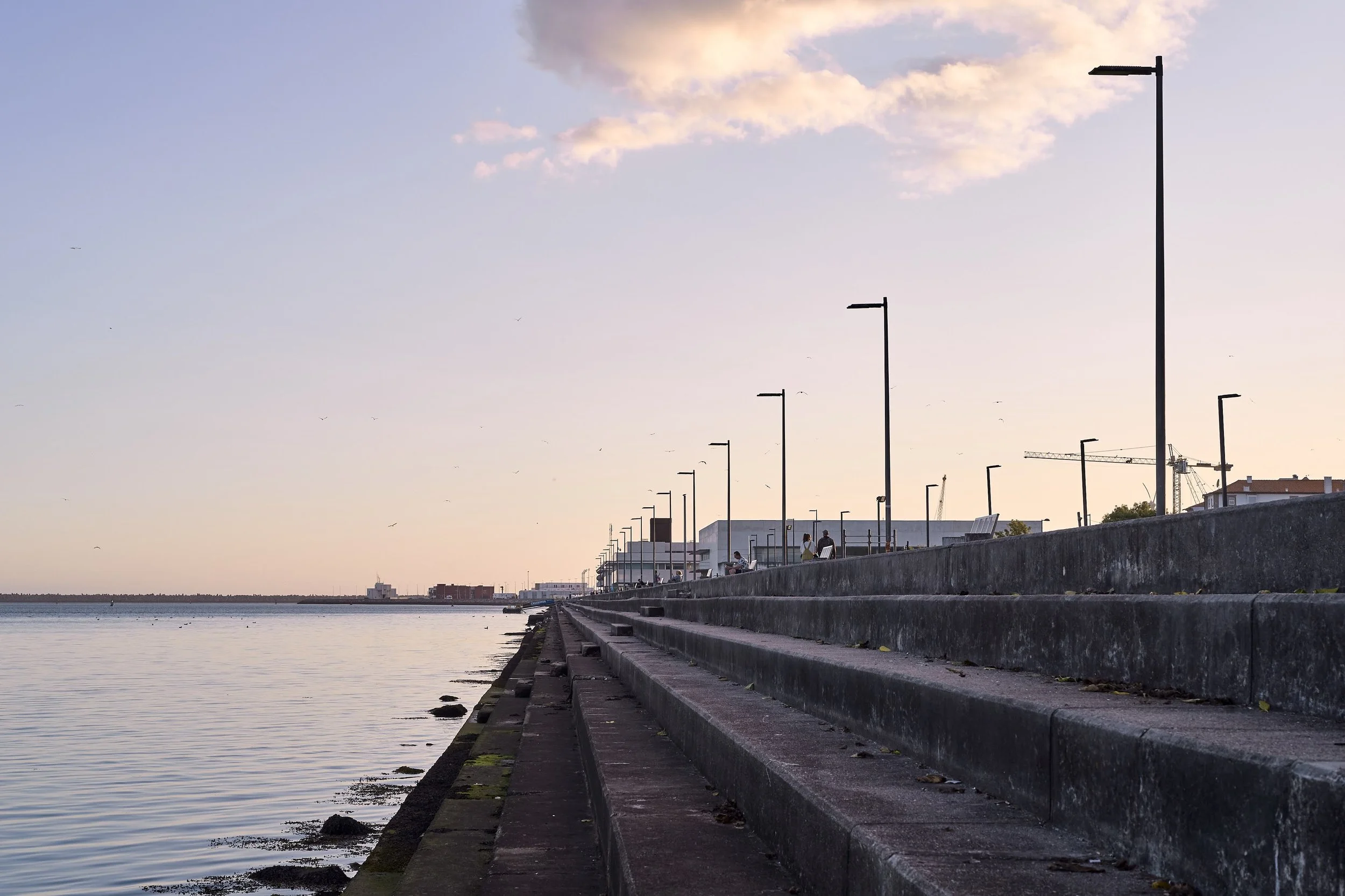 Viana do Castelo - Promenade on the Lima’s eaching the ocean. - © Vincent Bridenne
