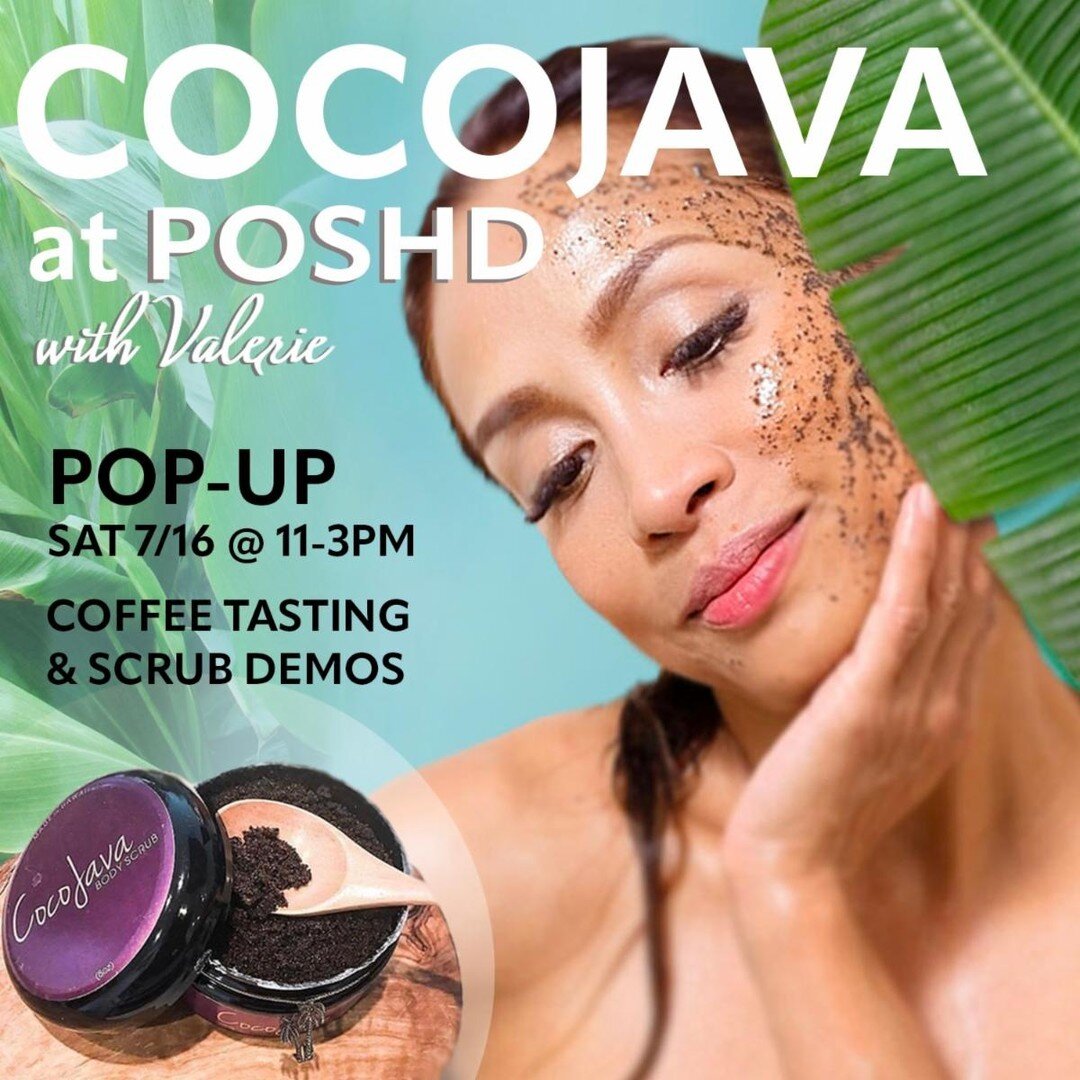 Visit the POSHd boutique at Ward Centre for coffee tastings and beauty scrub demos with Valerie. Plus view the colorful new arrivals. 👗
Saturday, 7/16 from 11-3pm ☕️
#shoplocal #shopsmallhawaii #womensupportingwomen #wardvillage #valeriejoseph #made