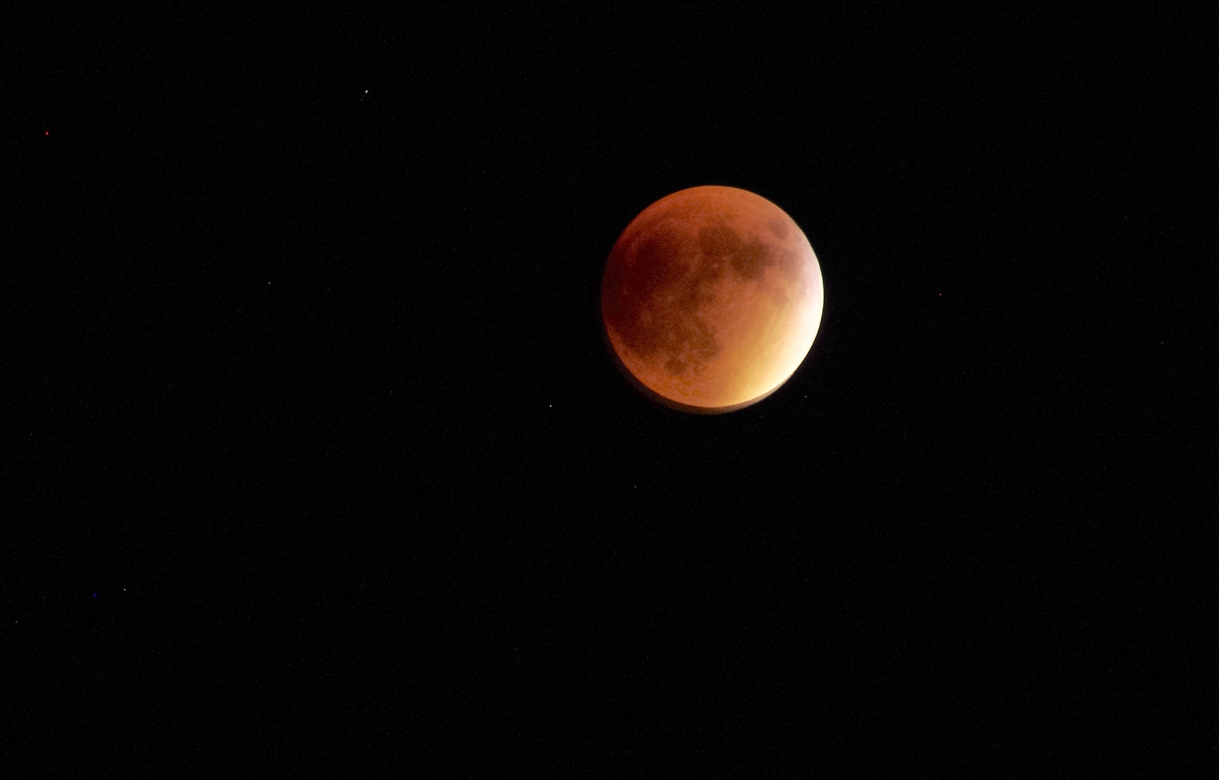 Blood moon eclipse, Sept. 2015