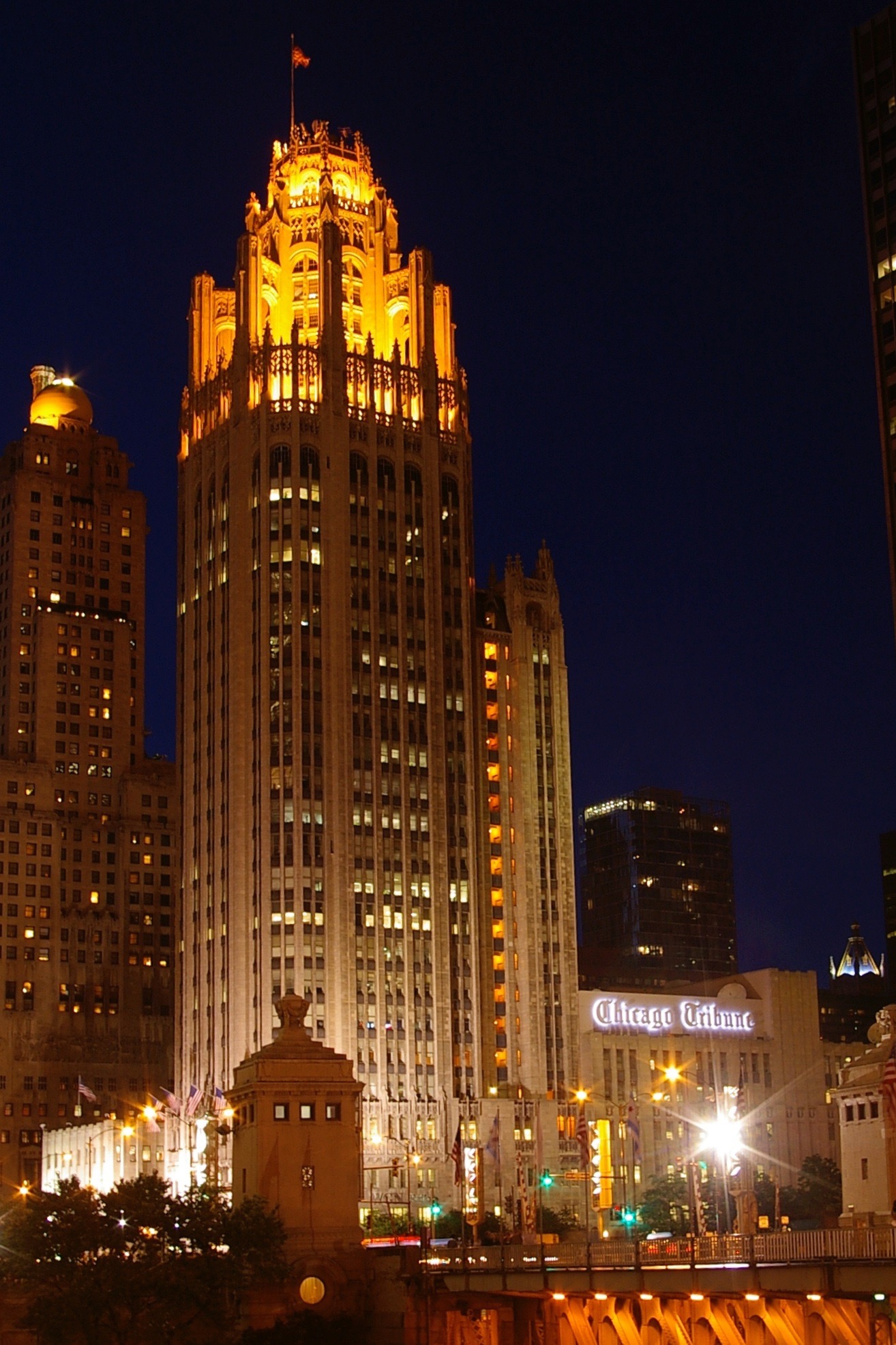 Tribune Building, Chicago 2008
