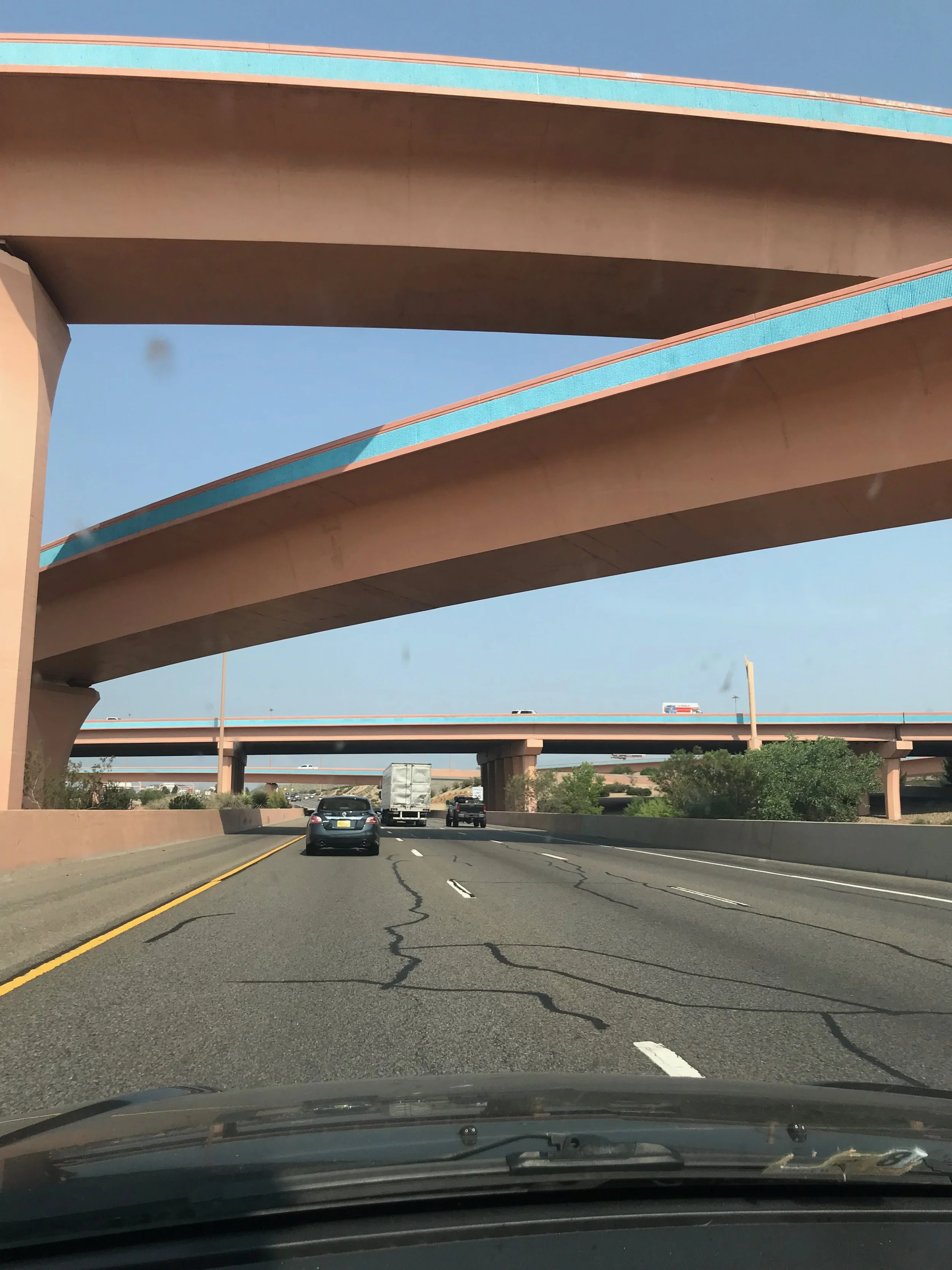 Roads in Albuquerque, New Mexico
