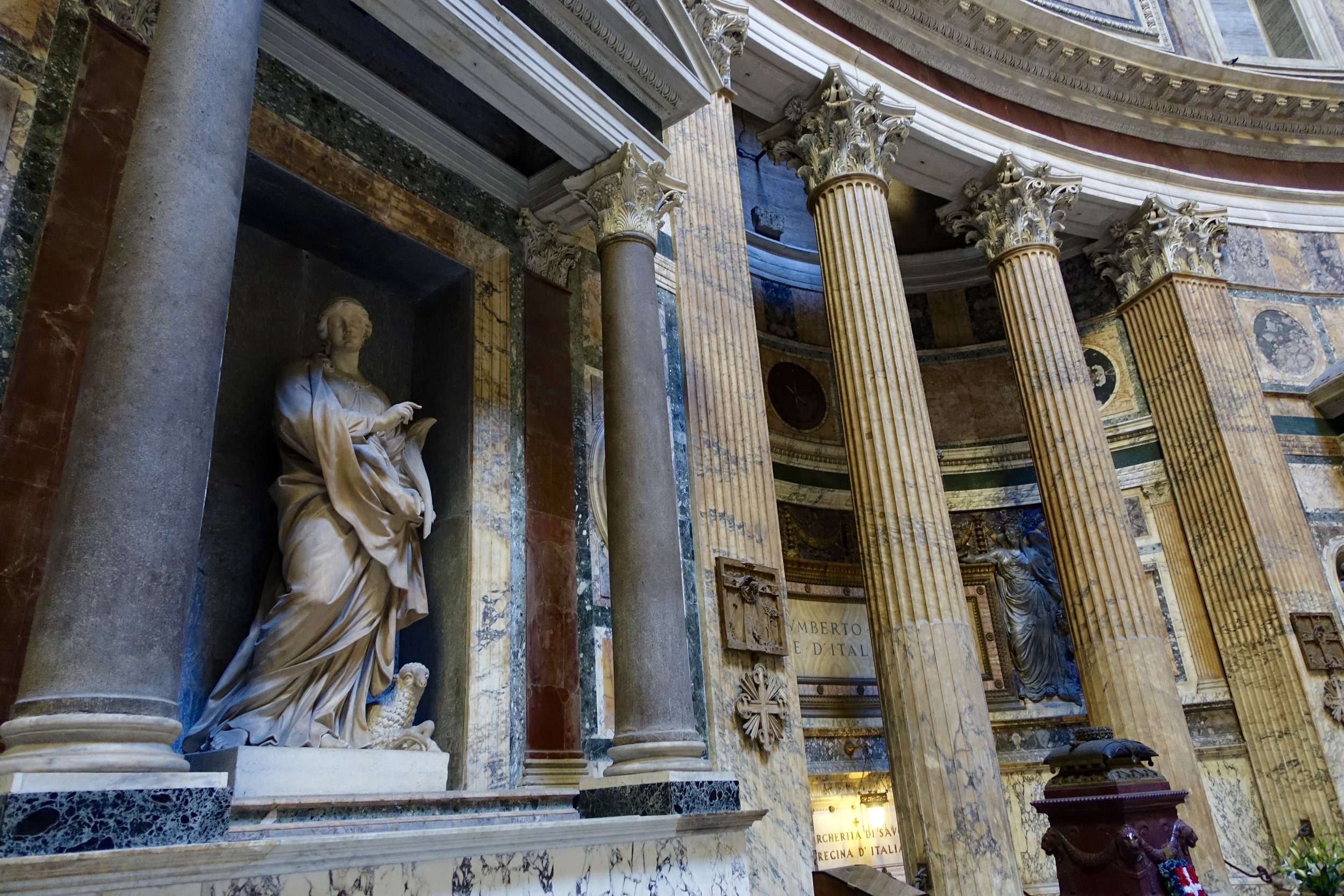 The grandeur of the pantheon