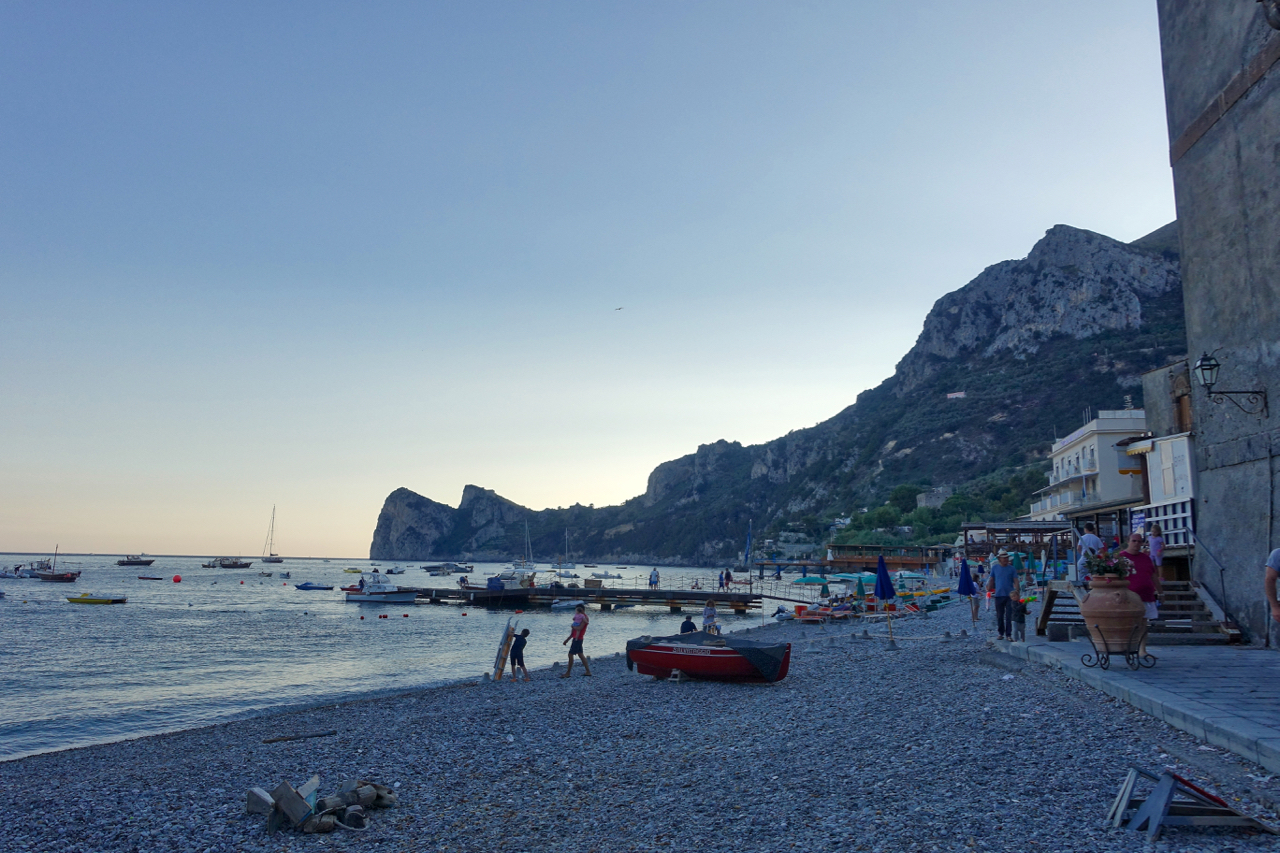 A Quiet Evening in Nerano at the Marina del Cantone