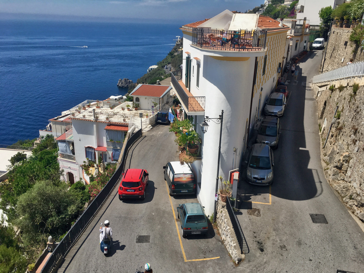 A Glimpse of Navigating the Winding Roads Along the Coast