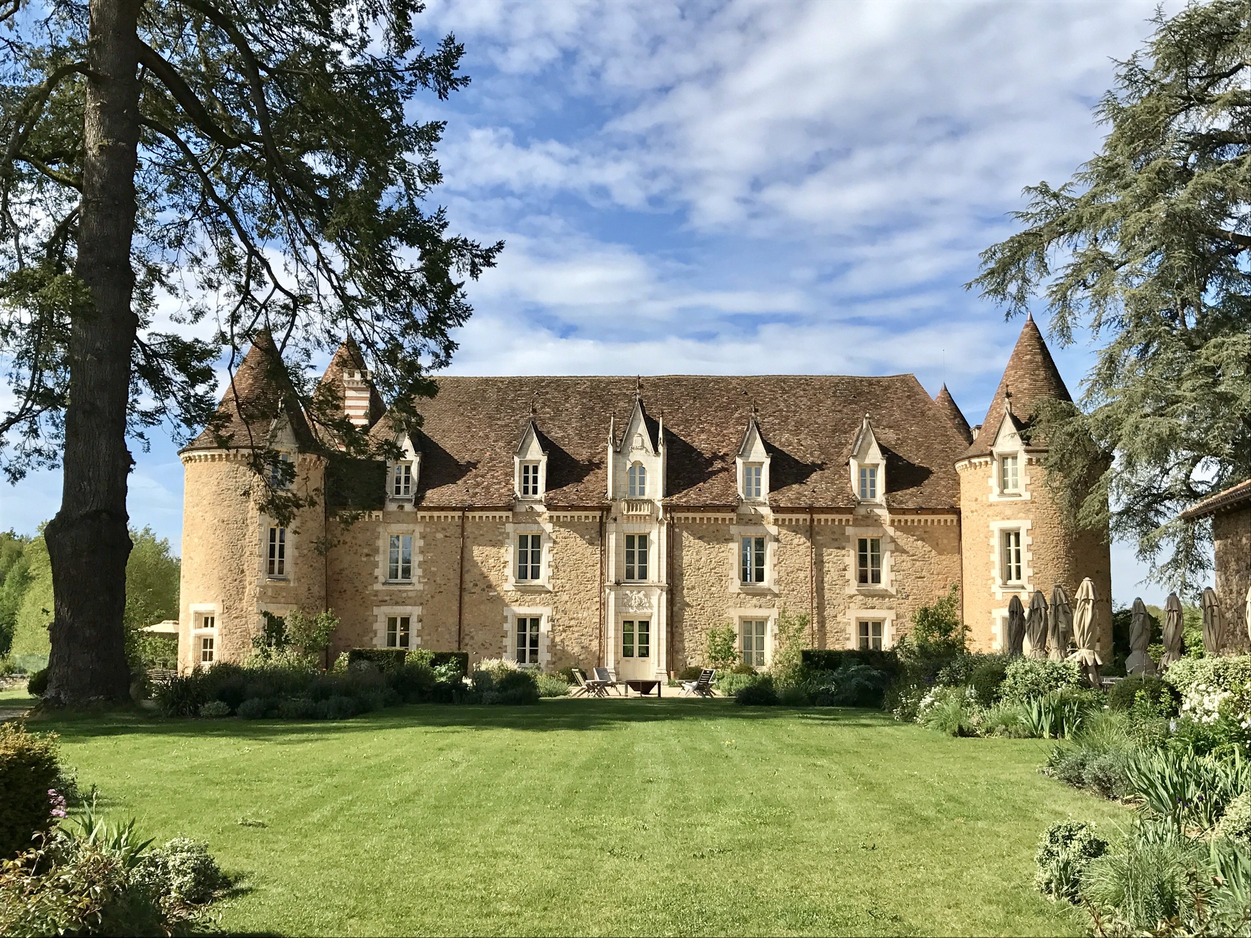 SLH offered 50% off Suites at select properties During BLack Friday 2016, including This Stunning French Chateau . This Photo is From Our Magical Stay in April.