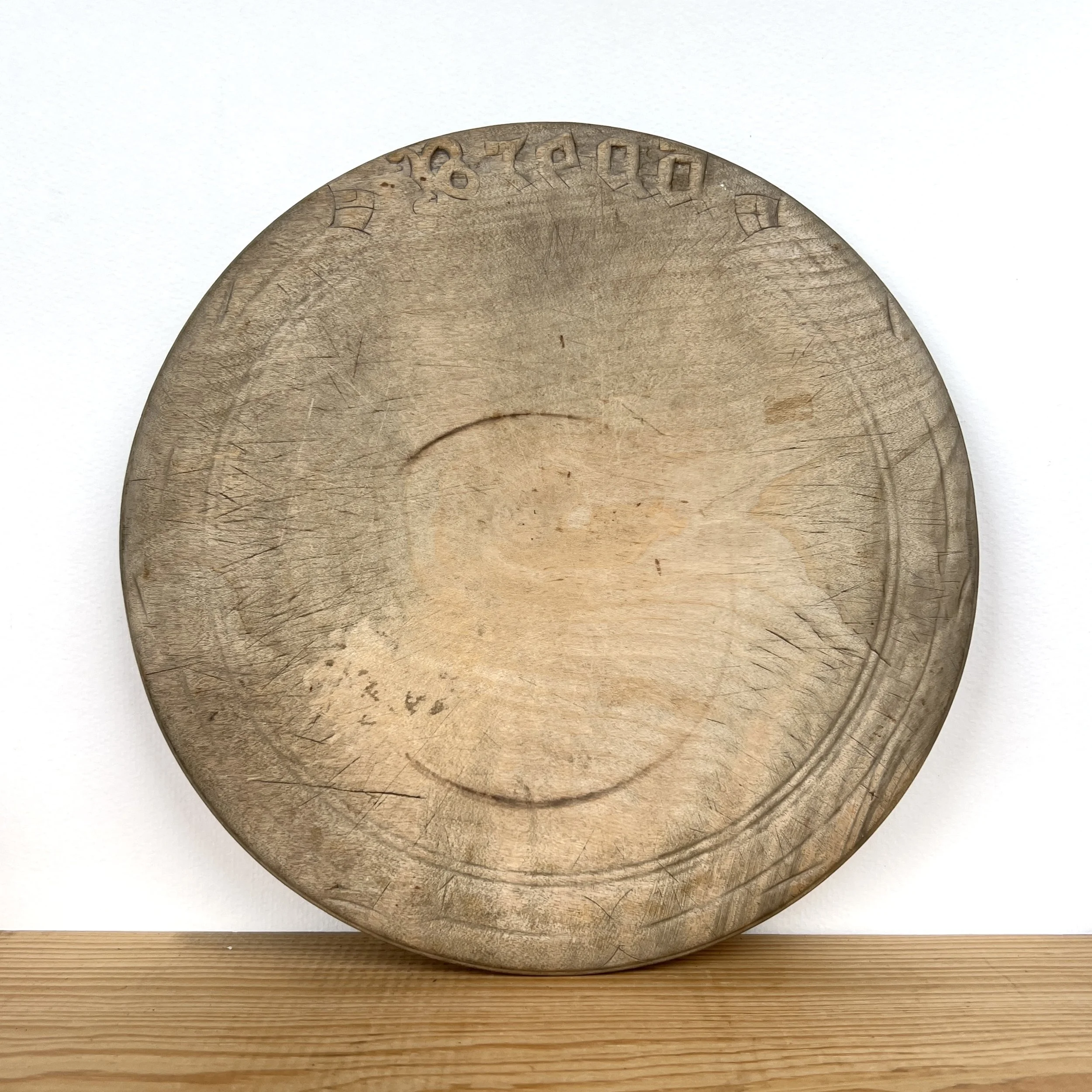 Antique Wood Bread Board