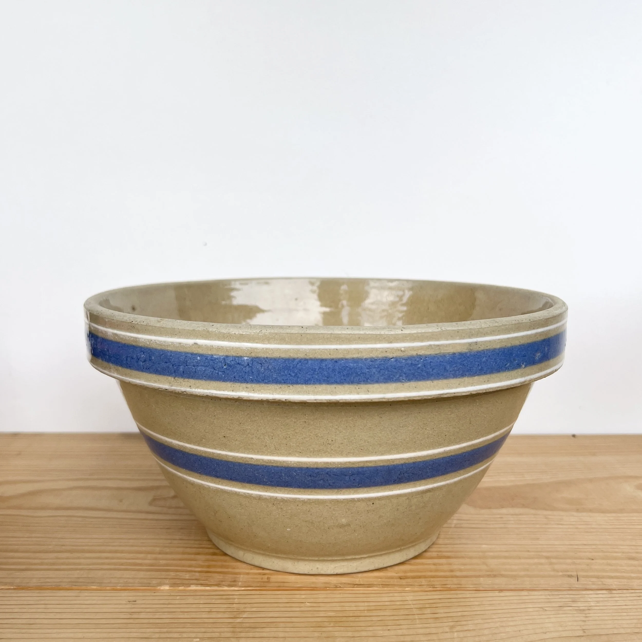Vintage Stoneware Mixing Bowl