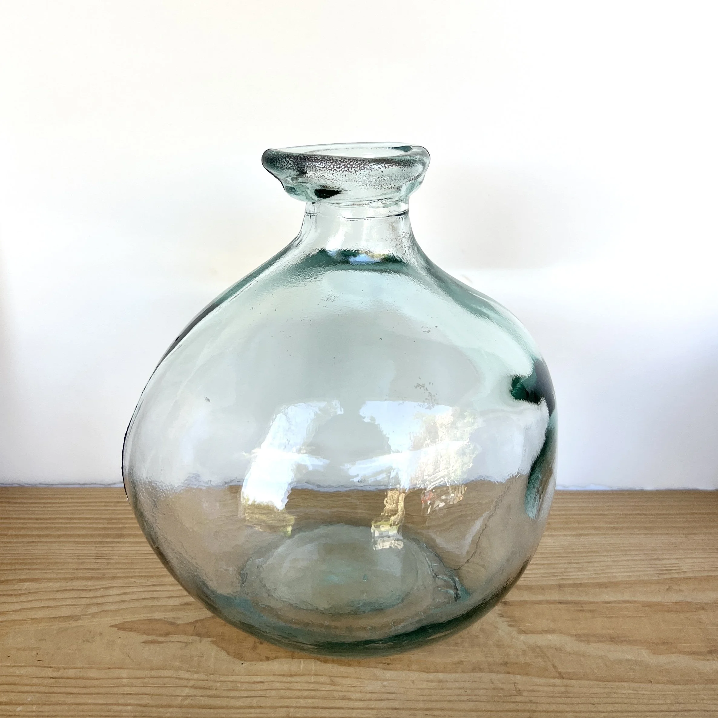 Vidrios San Miguel Recycled Green Glass Bottle / Vase
