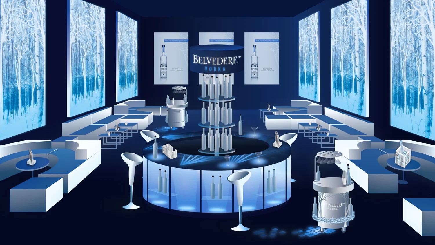 Promotion event - Belvedere Vodka