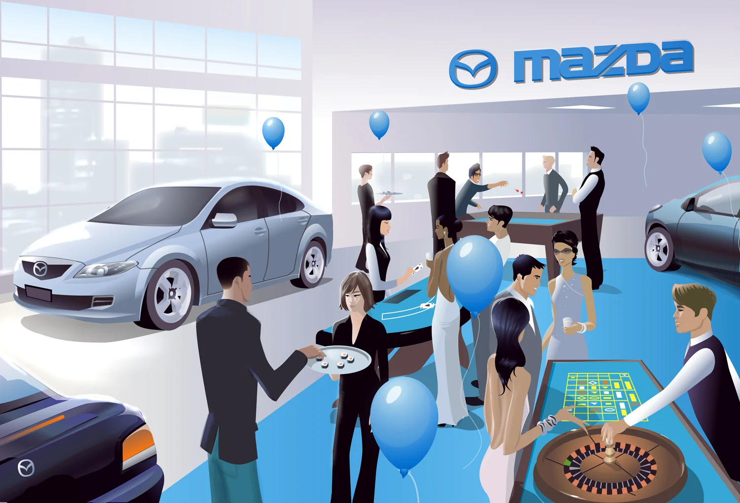 Promotion event - Mazda