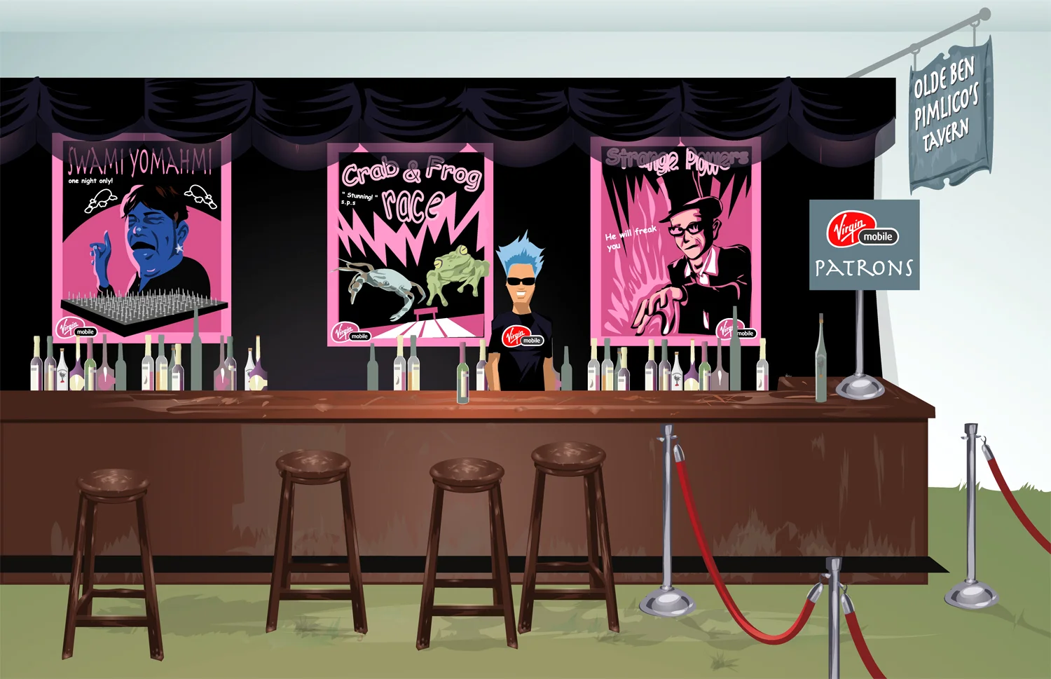 Promotion event - Virgin mobile