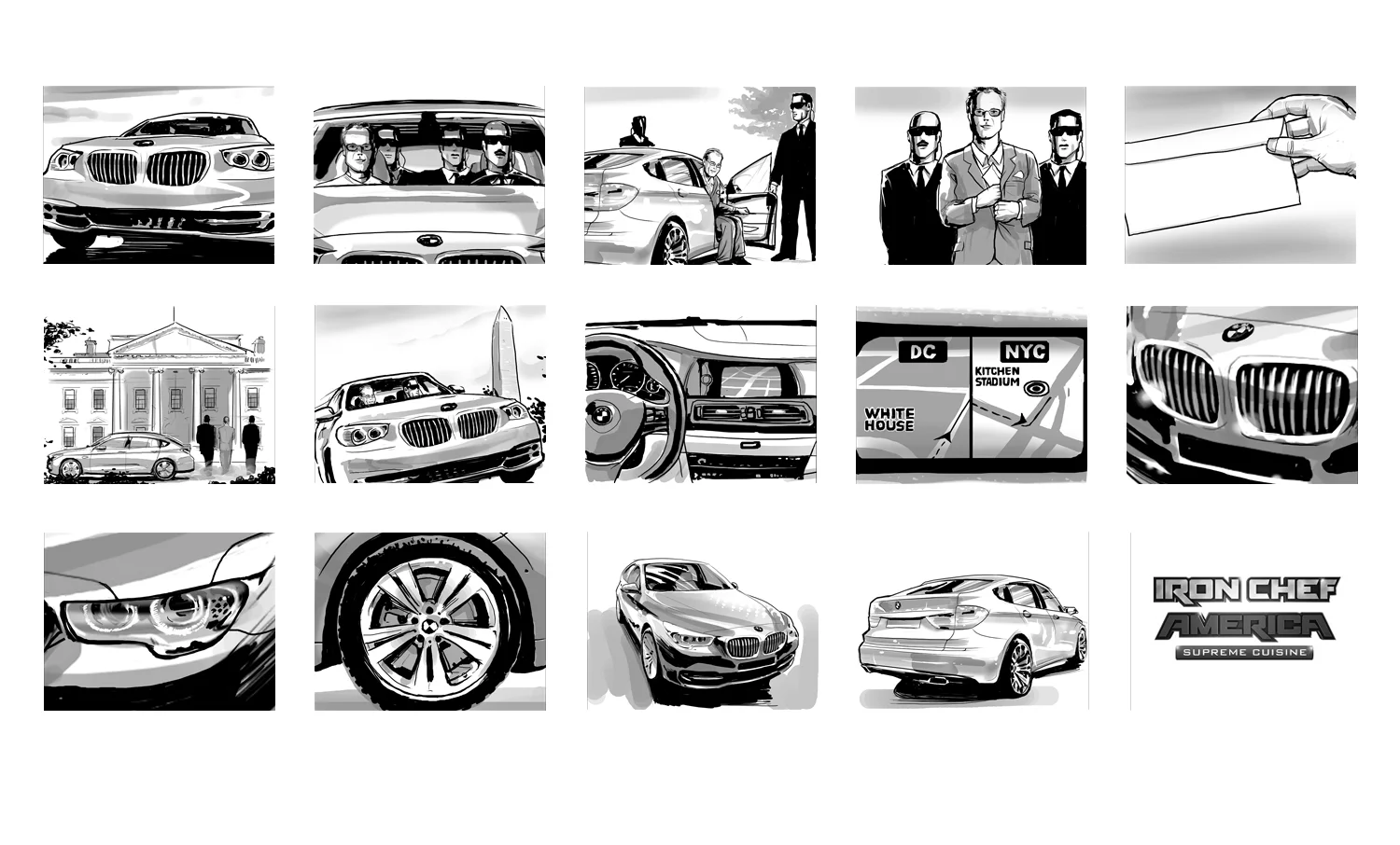 Iron Chef America - Foodnetwork/BMW