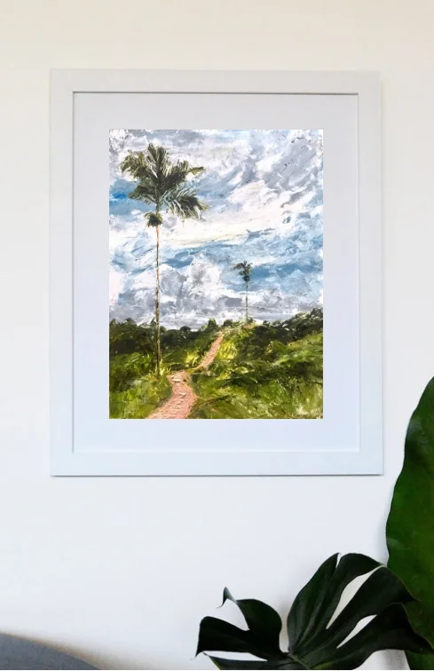 ThePathtoUbud-Palms-12x16-TiffanyBlaise-framed.jpg