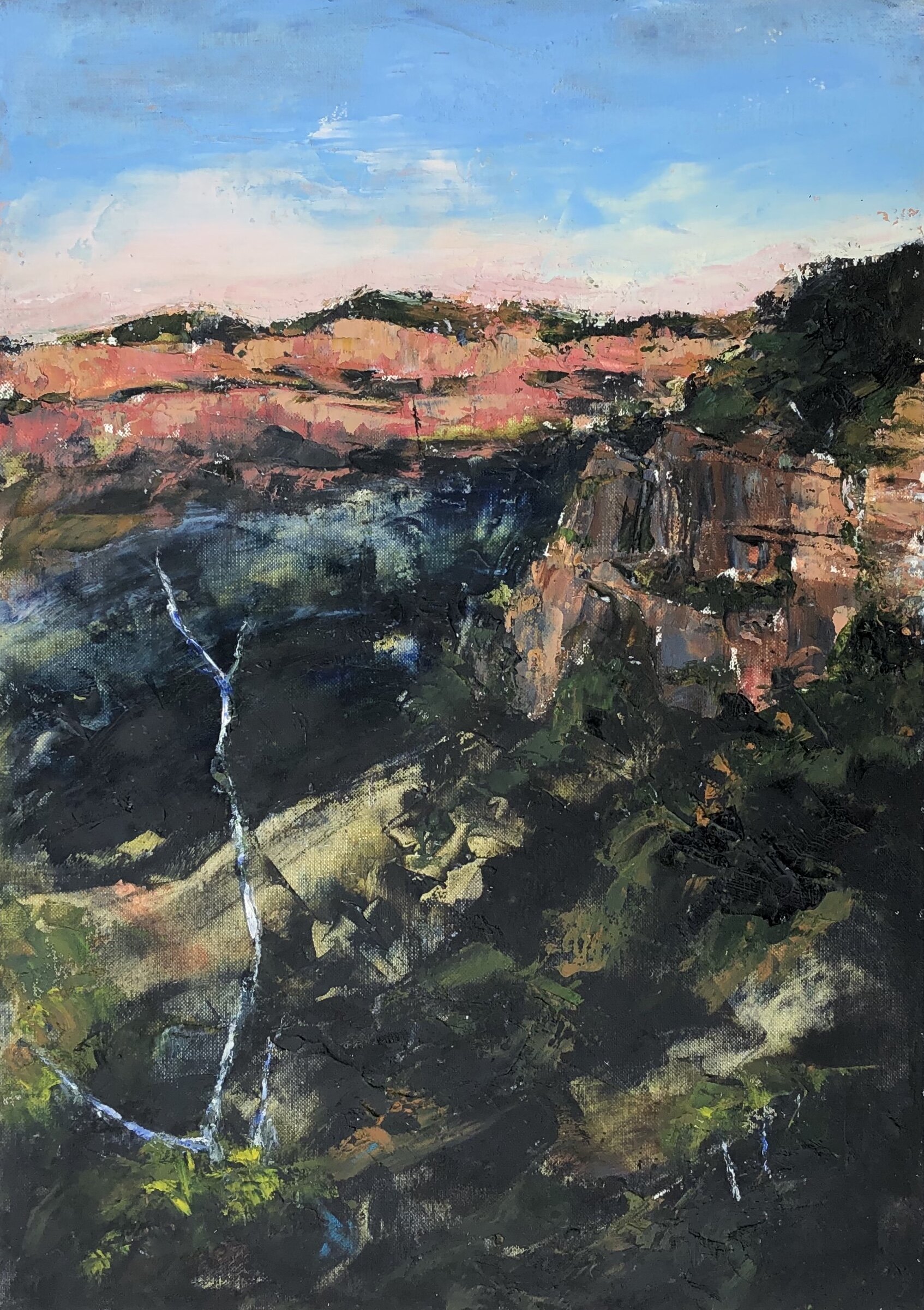 tiffanyblaise-mountainshadows-mixedmediaonpaper-install 2.jpeg