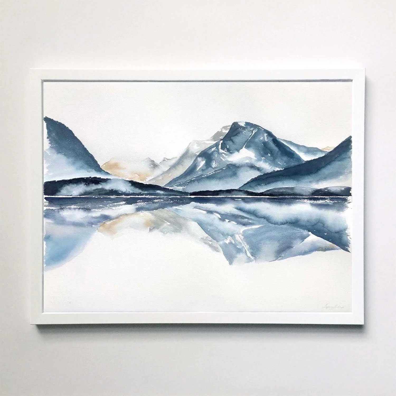 MountainShadows-TiffanyBlaise-24X30-watercolour-2022-framed.jpg