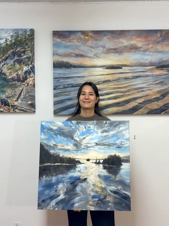 Completed my first painting of the year today!!!! 🎉💙

&ldquo;Isles of Passing Light&rdquo;, 24&rdquo;X25&rdquo;, oil and ink on canvas

#landscapepaintings #vancouverartist #seascapepainting #artwork #oiloncanvaspainting